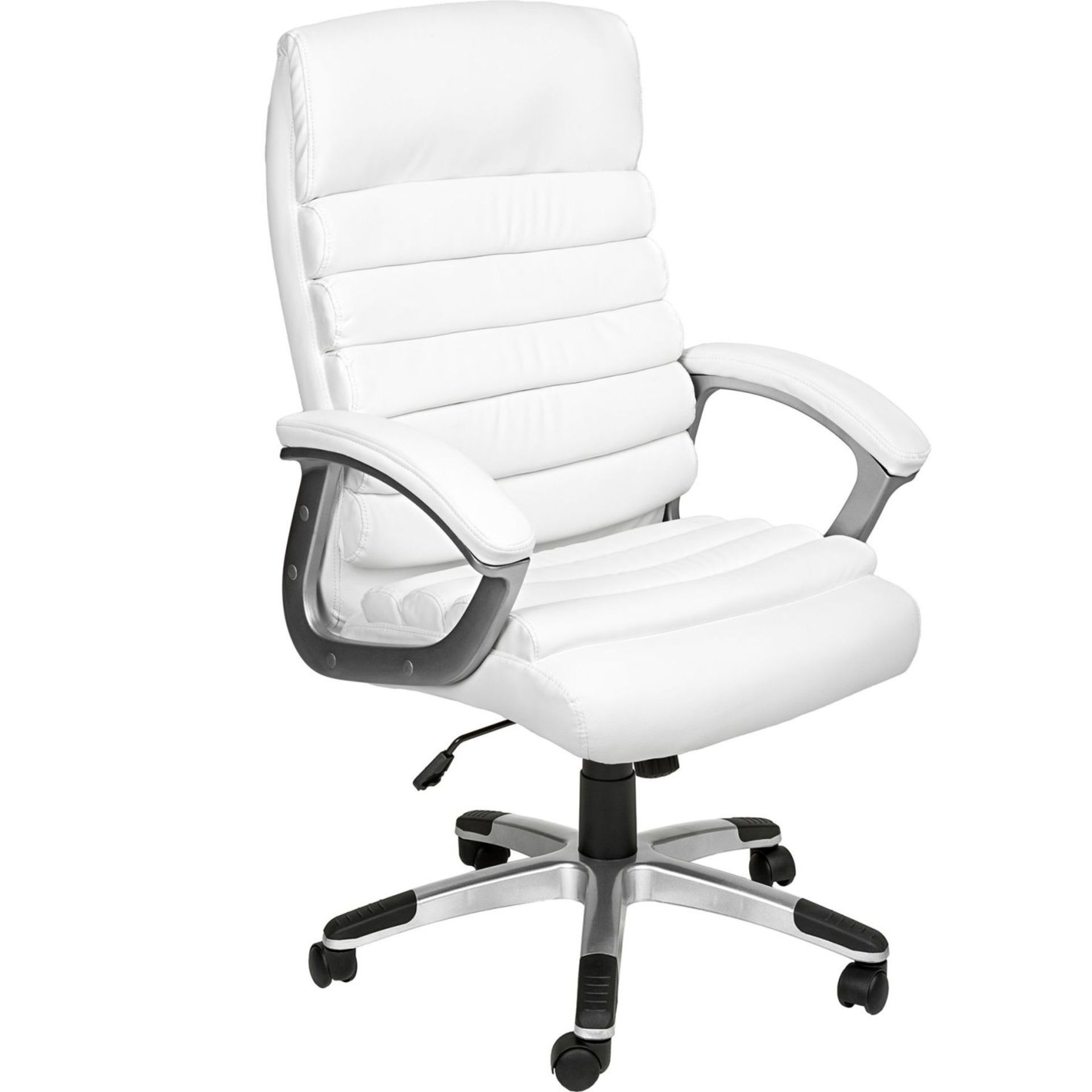 Tectake - Office Chair Paul White - Boxed. RRP £105.99