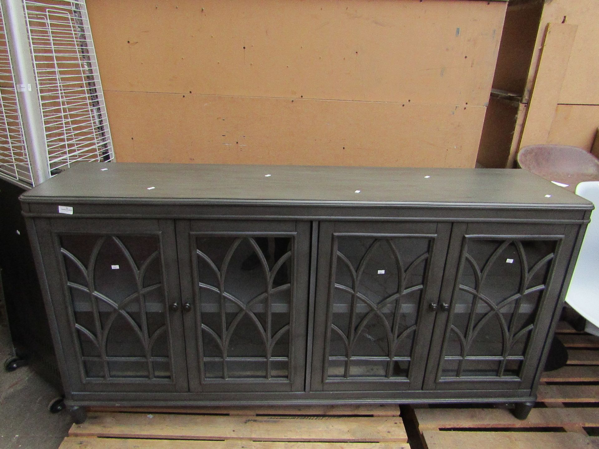 | 1X | PIKE & MAIN CATHERINE SIDEBOARD, GREY | GOOD CONDITION | RRP £599 |