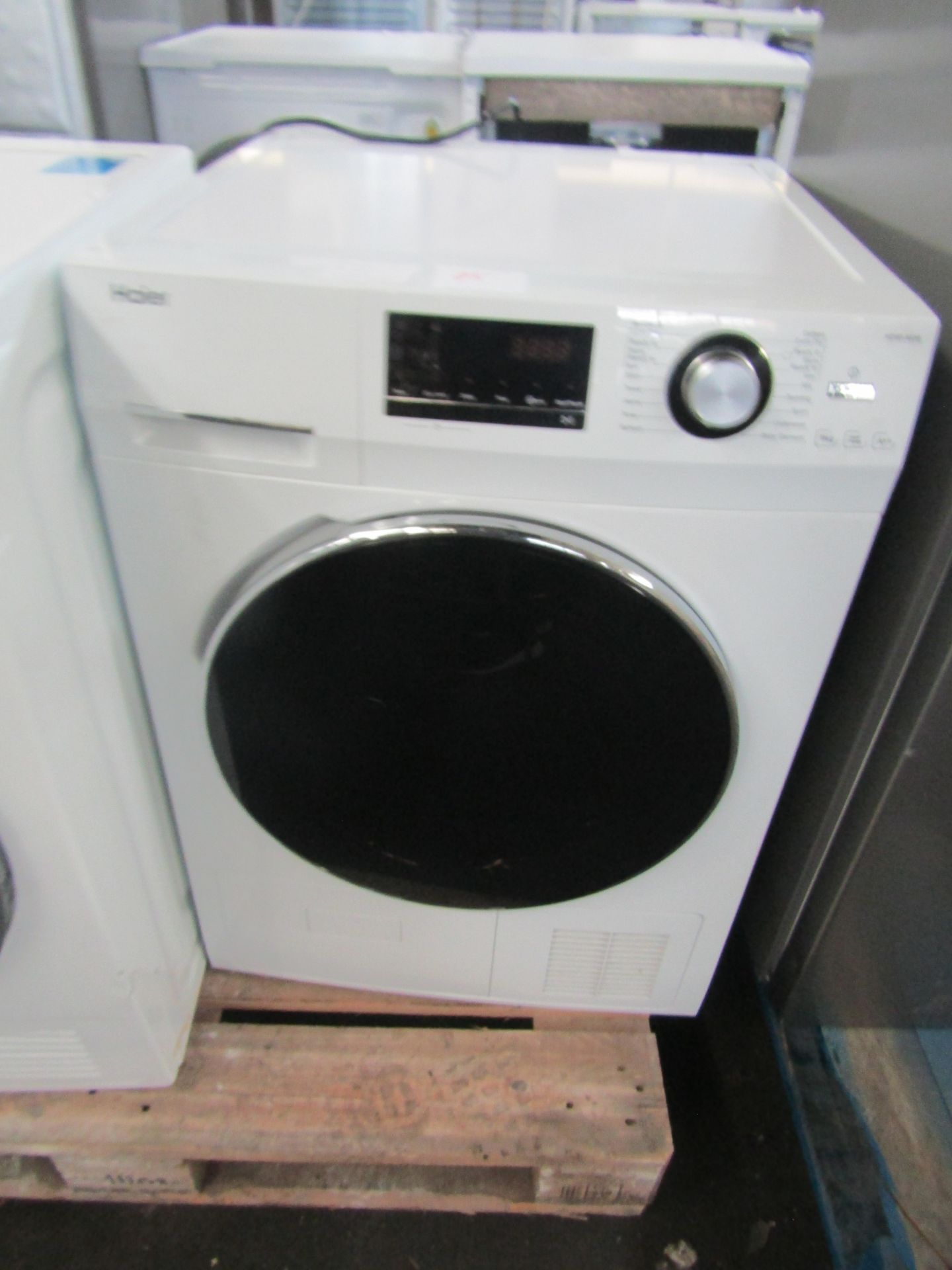 Haier HD90-A636 condenser dryer, powers on and spins but no heat