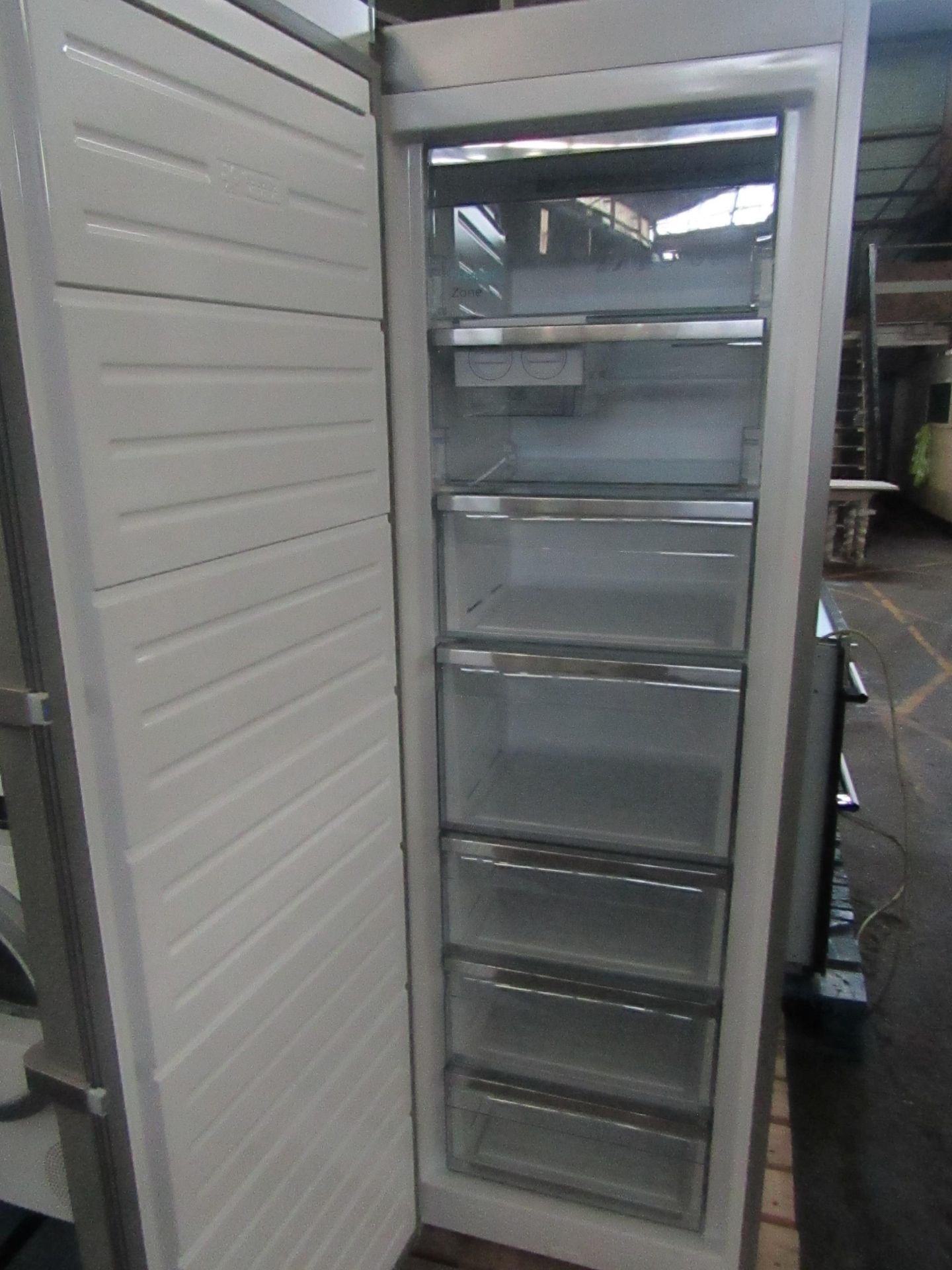 Sharp tall freestanding freezer, powers on but not getting cold - Image 2 of 2