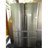 Haier American firdge freezer, clean insode and has some marks and dents on the front and the