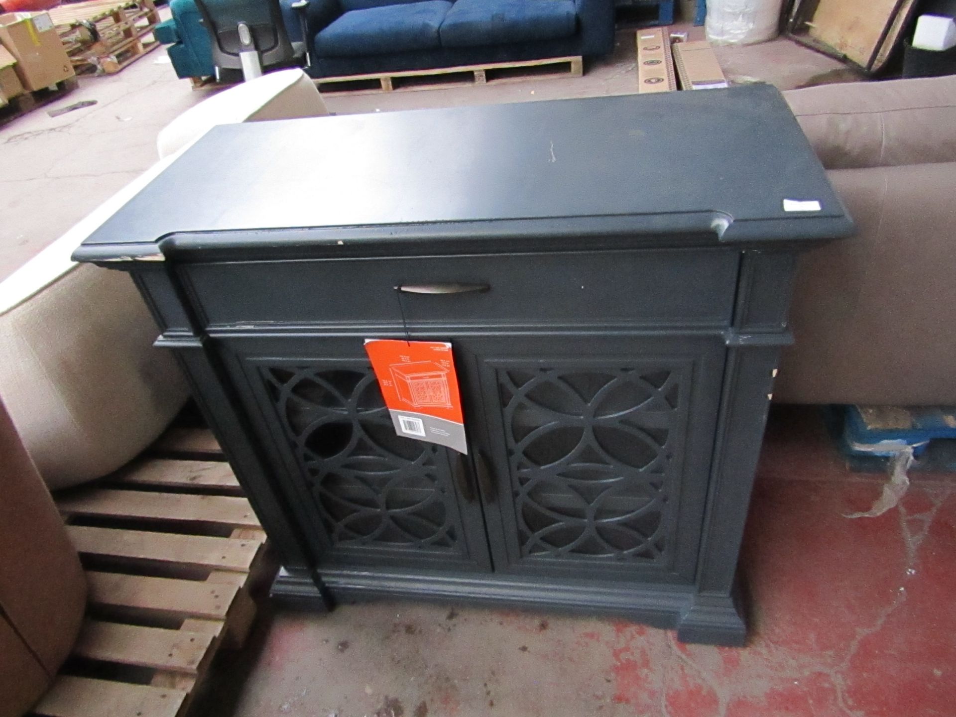 | 1X | TRESANTI ACCENT CABINET, GREY | FEW SCUFFS, VIEWING RECOMMENDED | RRP £350 |