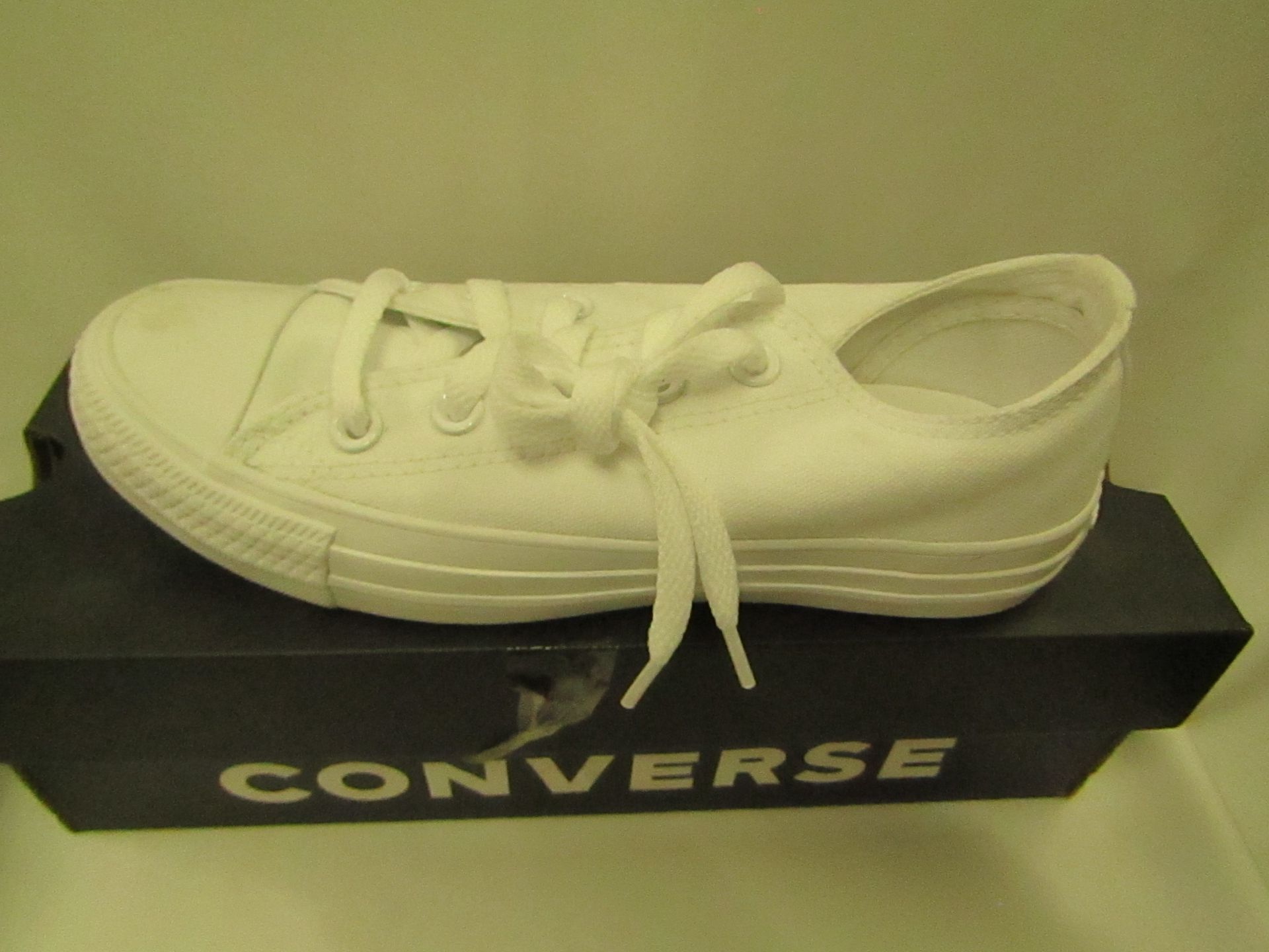 Converse All Star White Size 3.5 New & Boxed