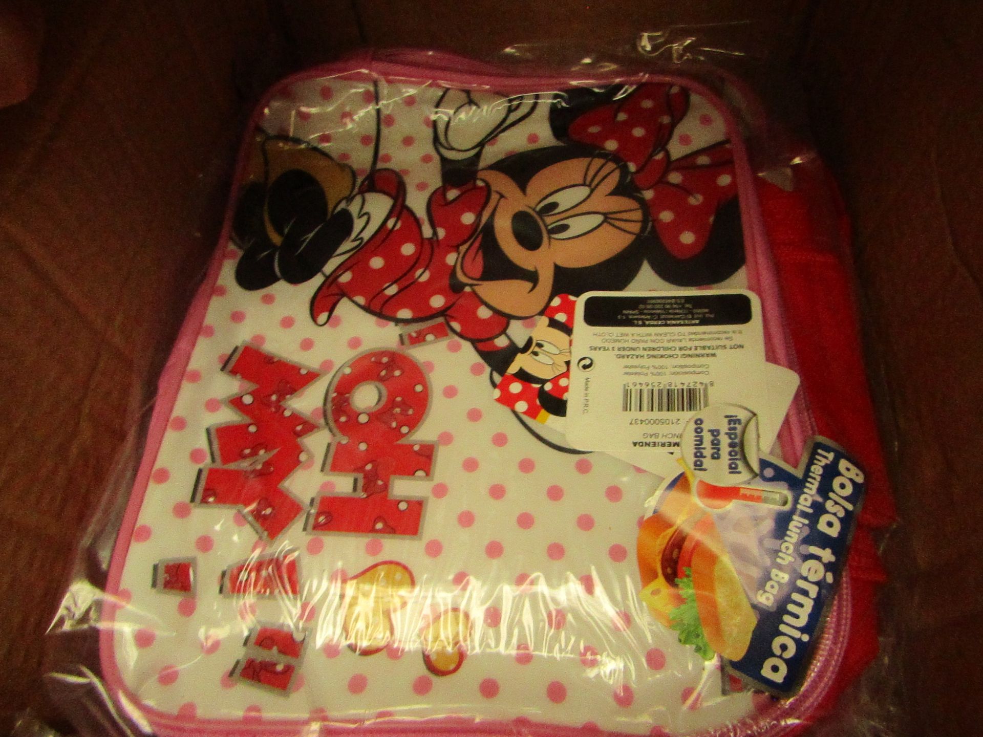 4x Minnie Mouse bag, new.
