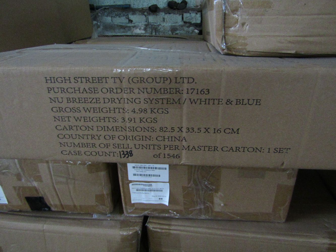 Pallets of End of line and Customer returns retail stock