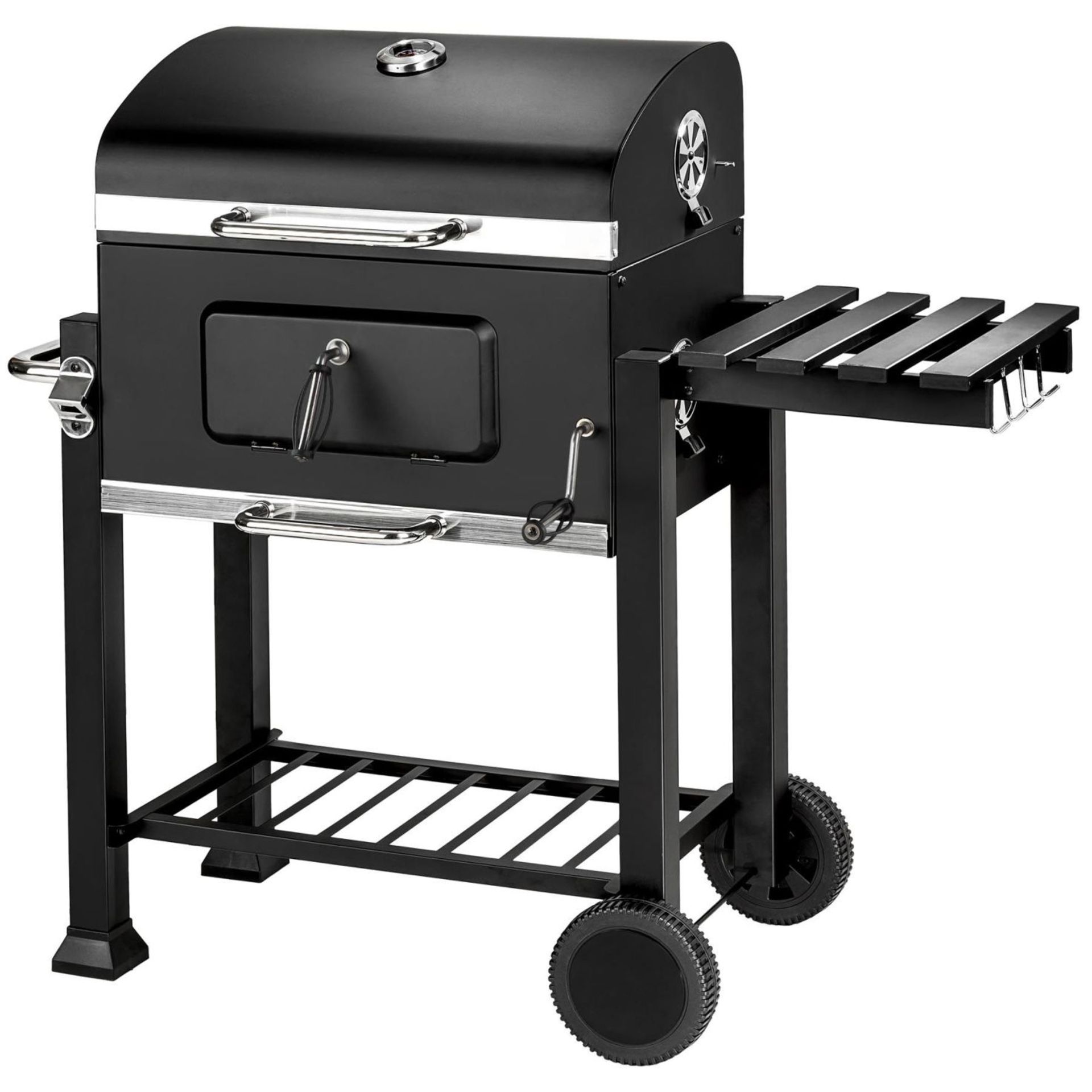 Tectake - Bbq Florian Black - Boxed. RRP £120.99