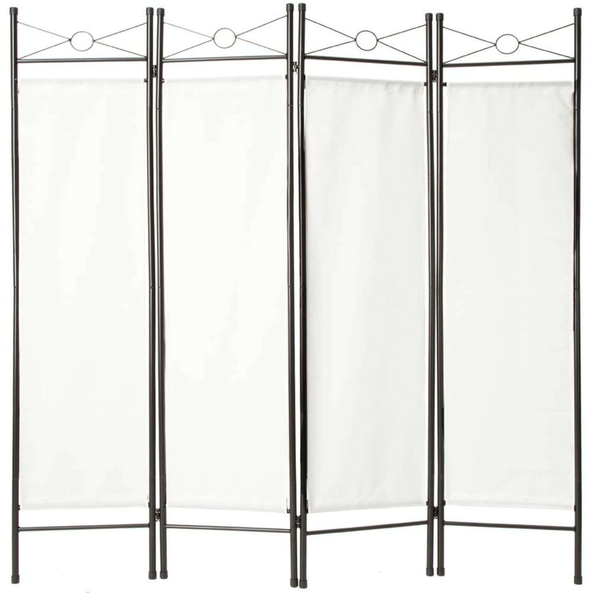 Tectake - Room Divider Paravent White - Boxed. RRP £43.99