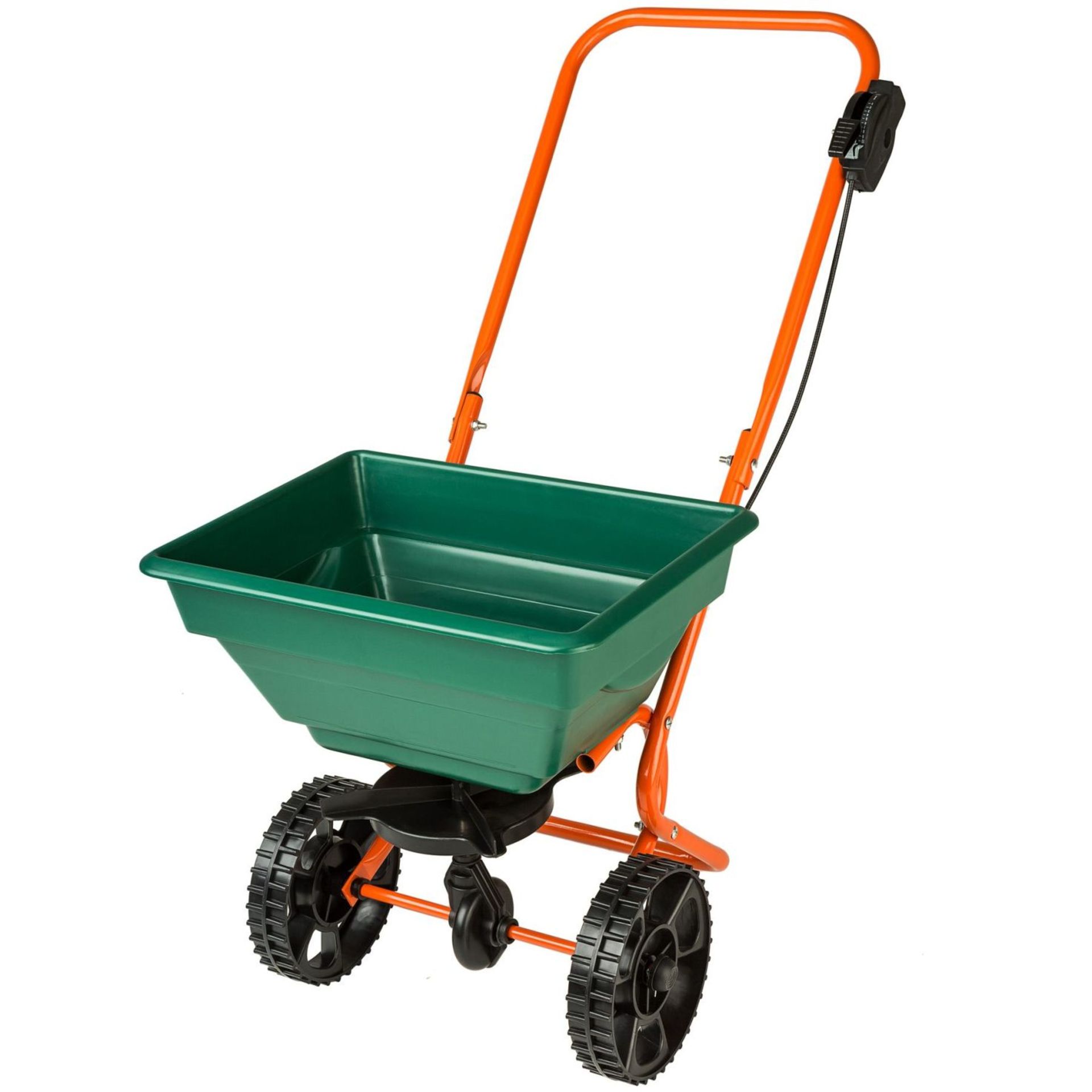 Tectake - Fertilizer Spreader Cart Green - Boxed. RRP £55.99