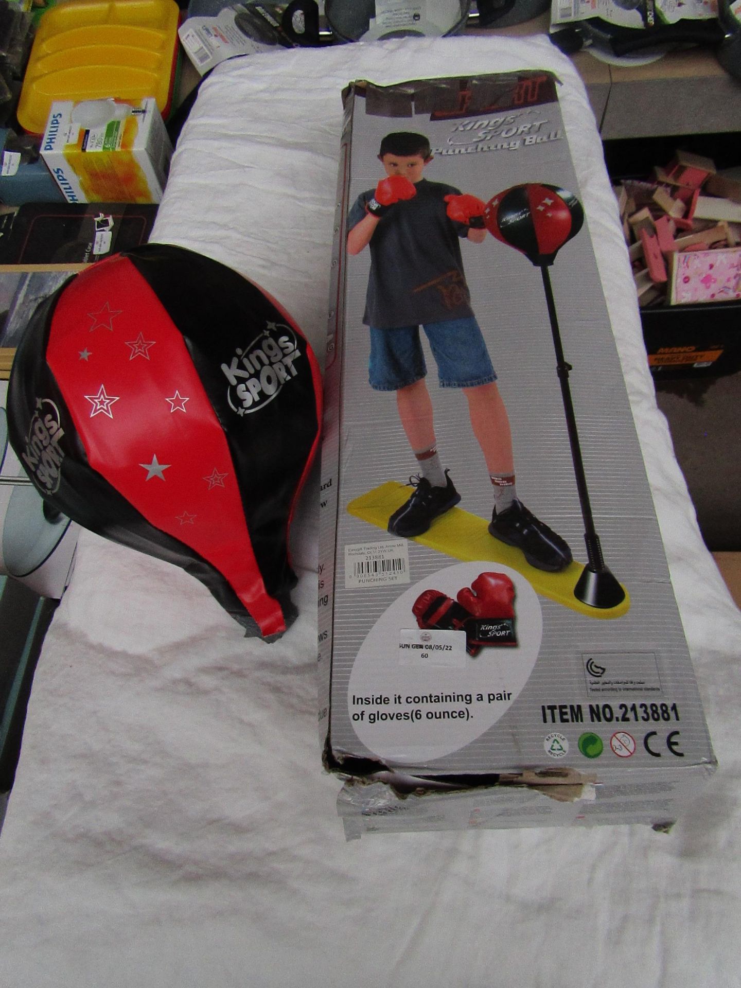 Kings Sport - Childrens Punching Ball - Unchecked & Boxed.