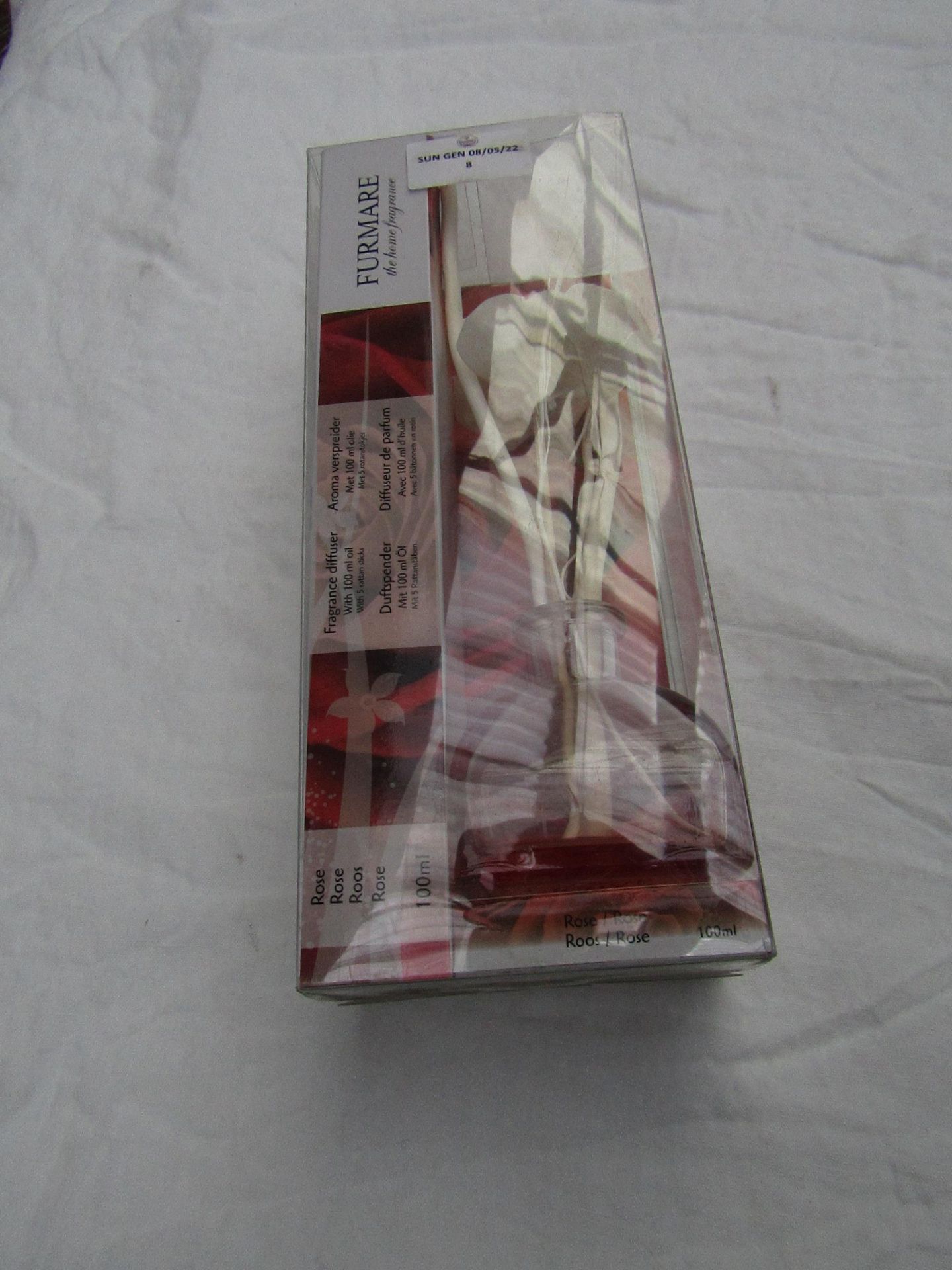 Furmare - Rose Reed Diffuser - 100ml - Unused & Packaged.