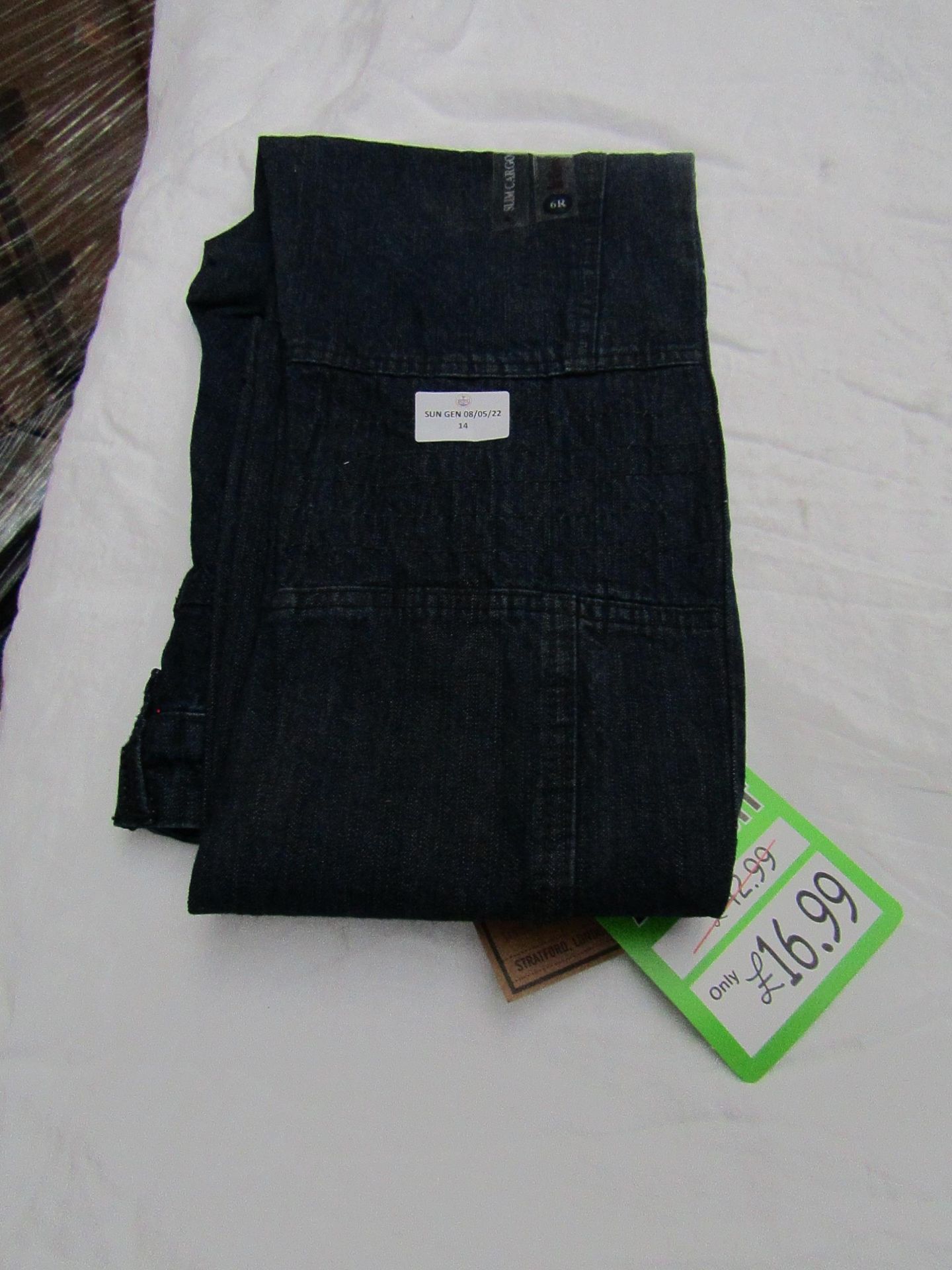 Lee Cooper - Ladies Cargo Jean Style Pants - Size 6R - No Packaging, Original Tags.