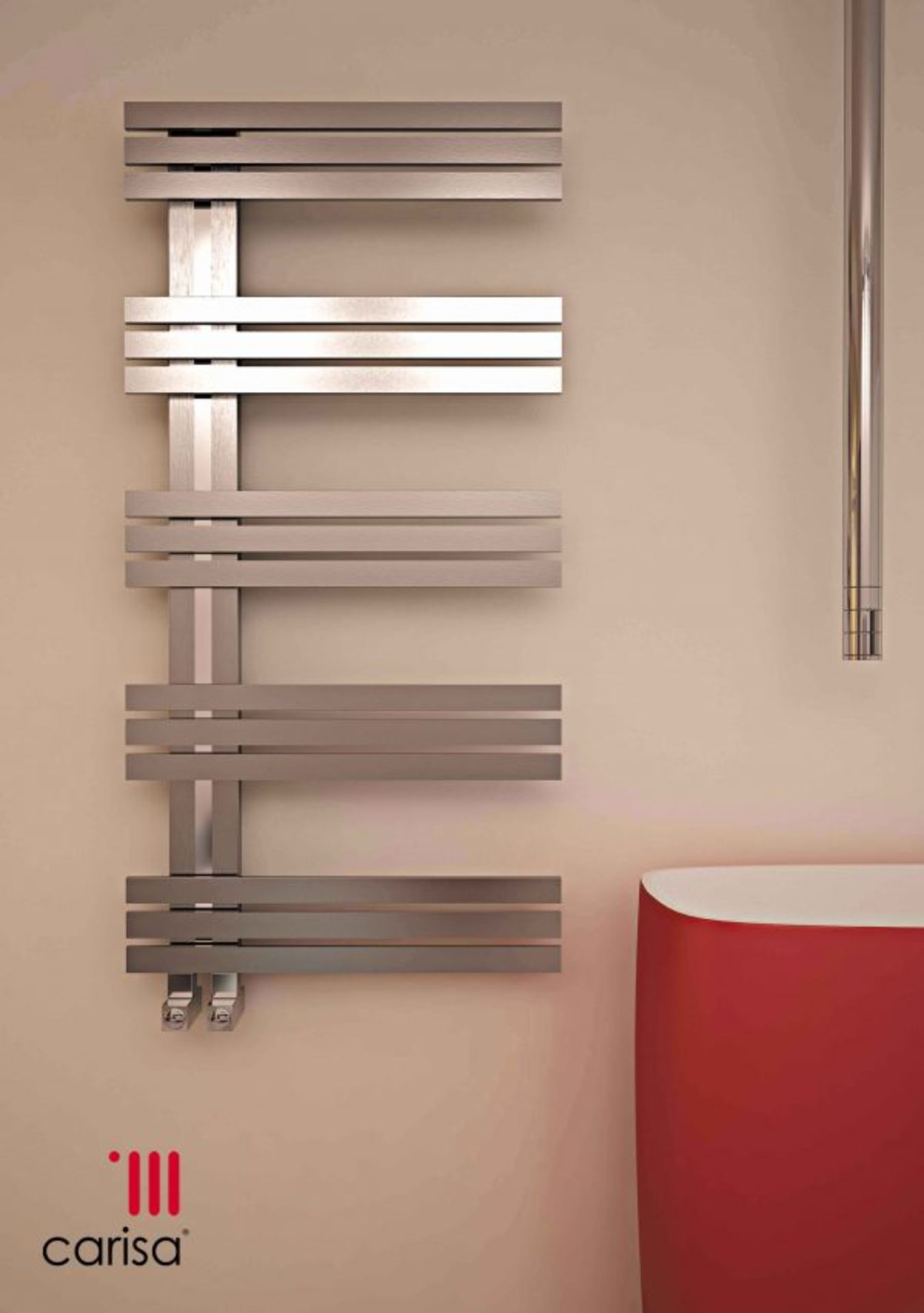 Carisa Alias radiator, 450x700mm, has wall brackets, cannot see any damge although this is not