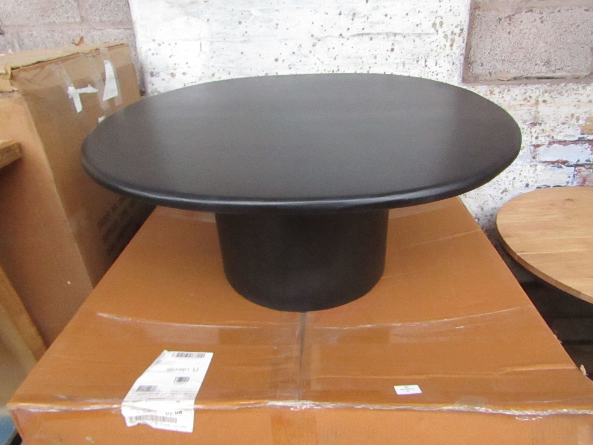 | 1X | LA REDOUTE COFFEE TABLE | BLACK | UNCHECKED & BOXED | RRP £- |