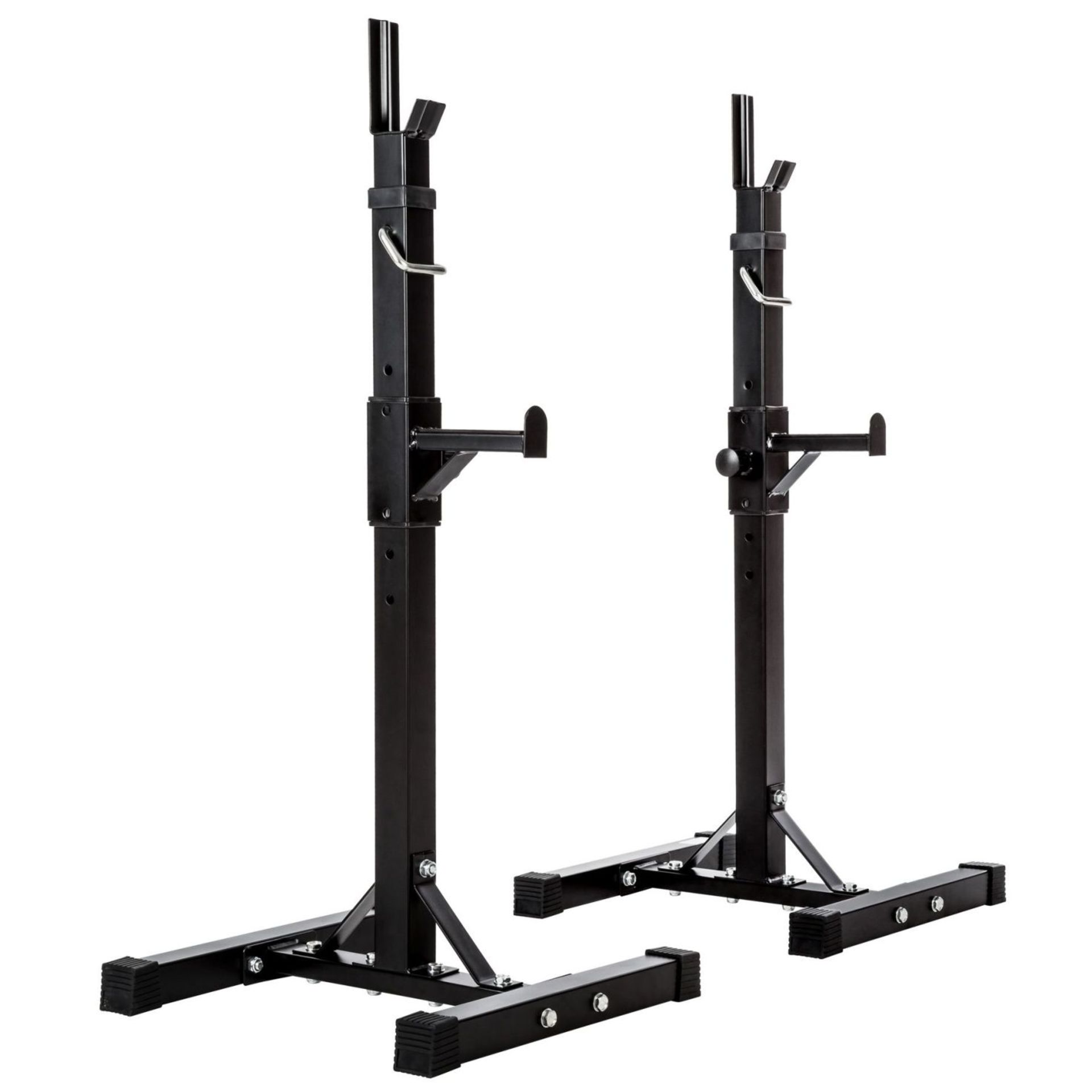 Tectake - Squat Rack For Barbell Black - Boxed. RRP £52.99 - Image 2 of 2