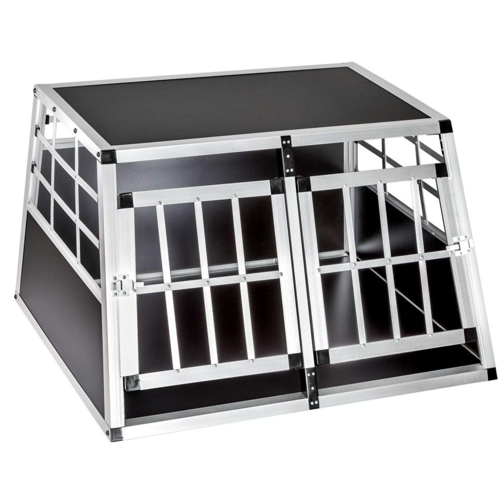 Tectake - Dog Crate Double - Boxed. RRP £124.00 - Image 2 of 2