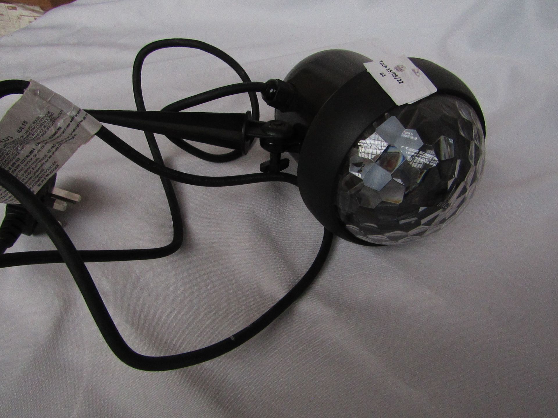 Outdoor Projector Light - Untested, No Packaging.