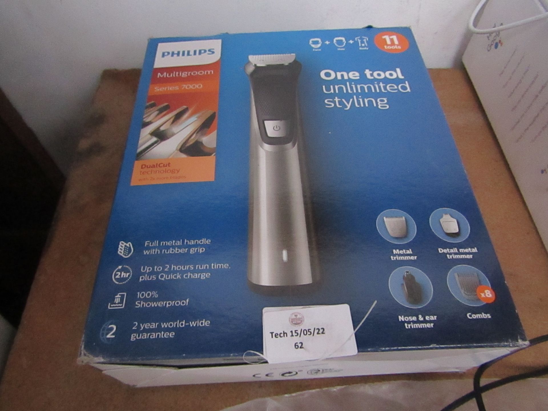 Philips - MultiGroom Series 7000 - Untested, Box Damaged. RRP £130 @Argos.