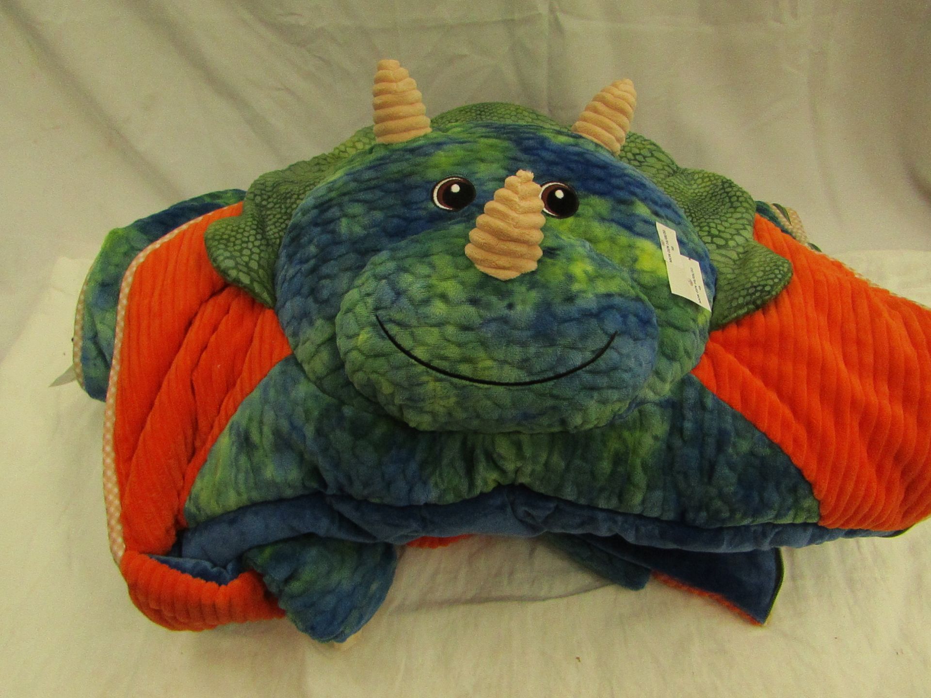 Hug-Fun - Triceratops Style Sleeping Bag - No Packaging, Still Very Usable.
