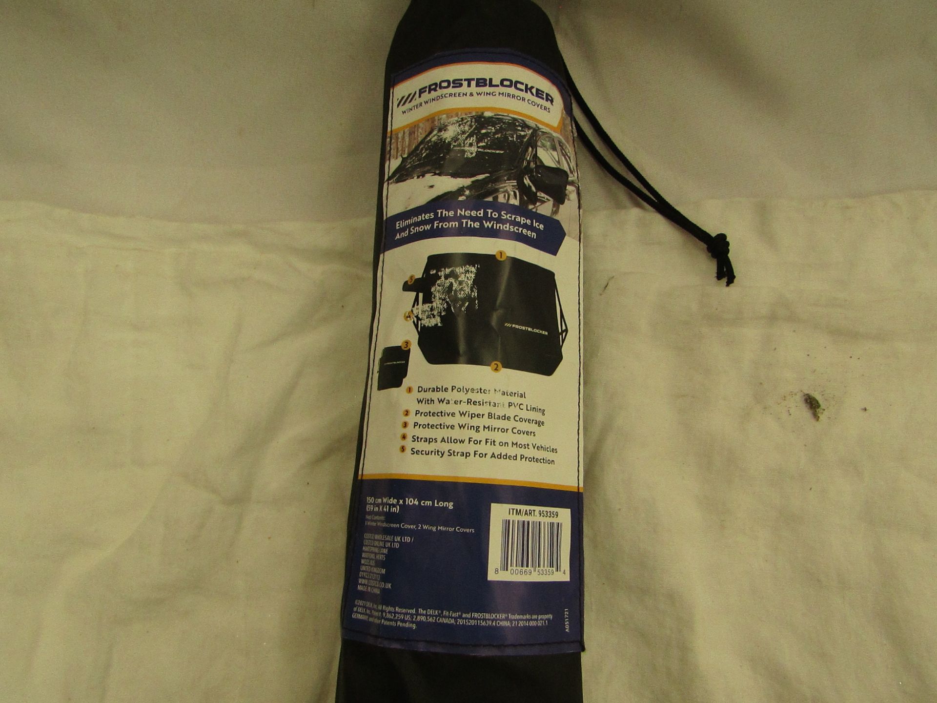 Frostblocker - Wind-Screen Ice/Snow Protector ( 150x104cm ) - All Good Condition.