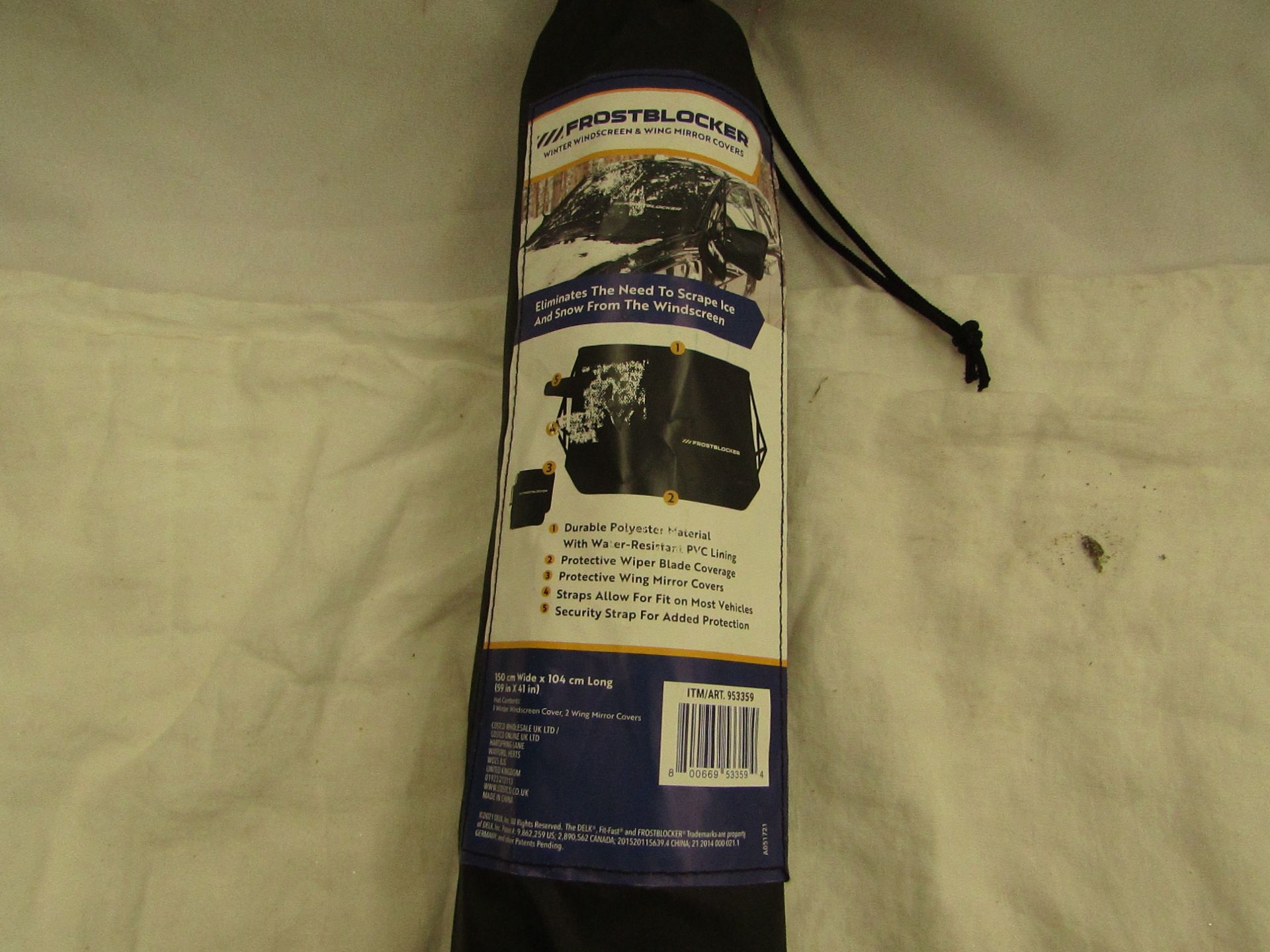 Frostblocker - Wind-Screen Ice/Snow Protector ( 150x104cm ) - All Good Condition.