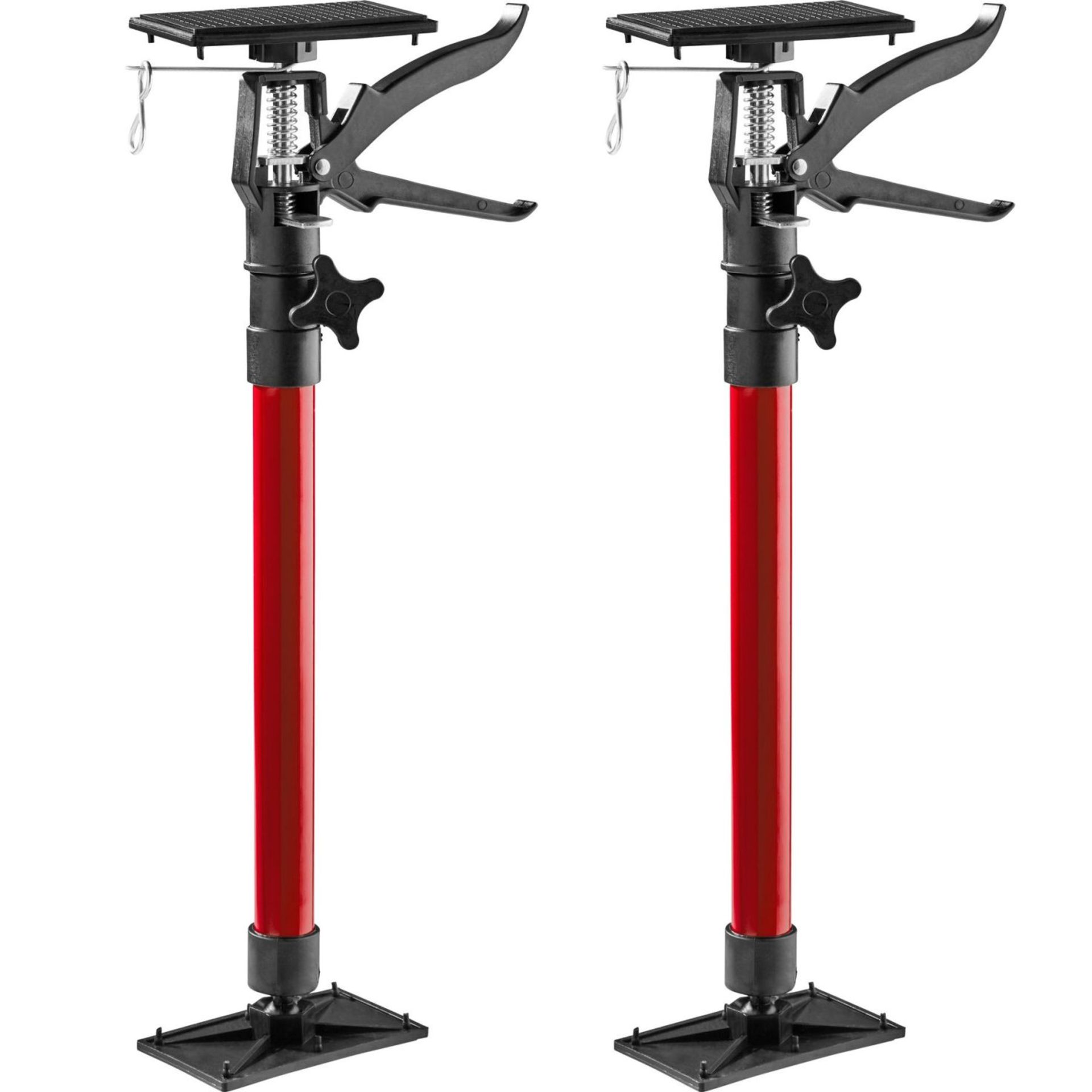 Tectake - 2 Door Frame Struts Red - Boxed. RRP £37.99 - Image 2 of 2