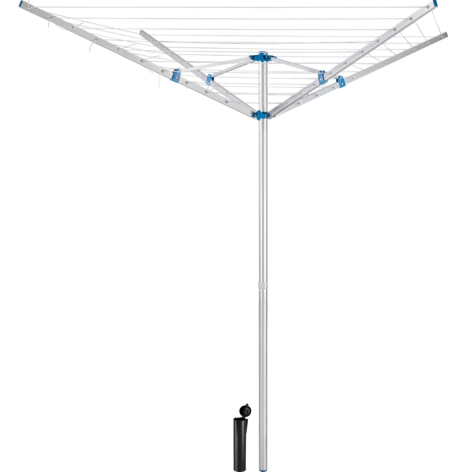 Tectake - Rotary Washing Line Grey - Boxed. RRP £44.99 - Image 2 of 2