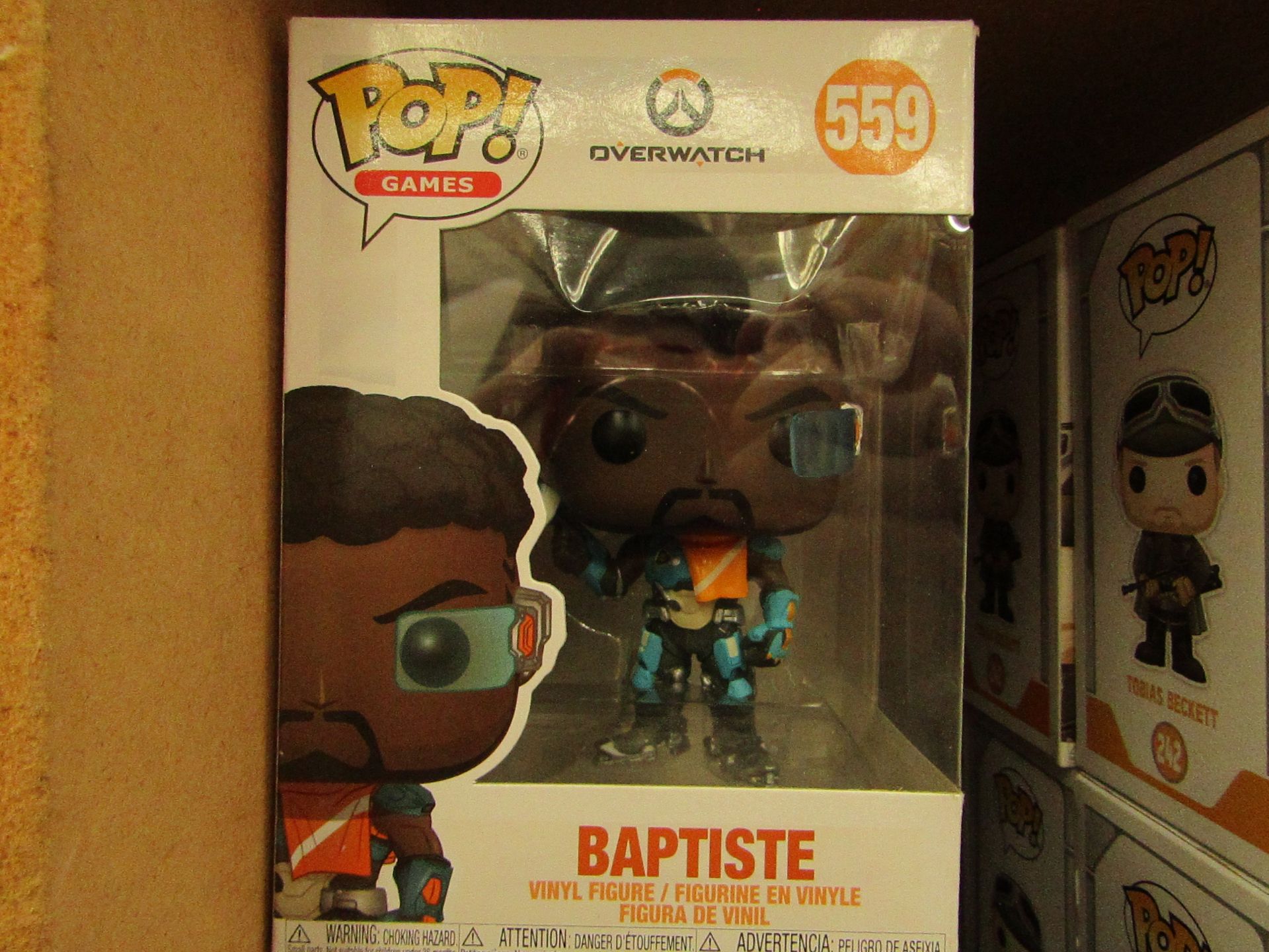 POP! - Overwatch "Baptiste" Vinyl Figure - New & Boxed.