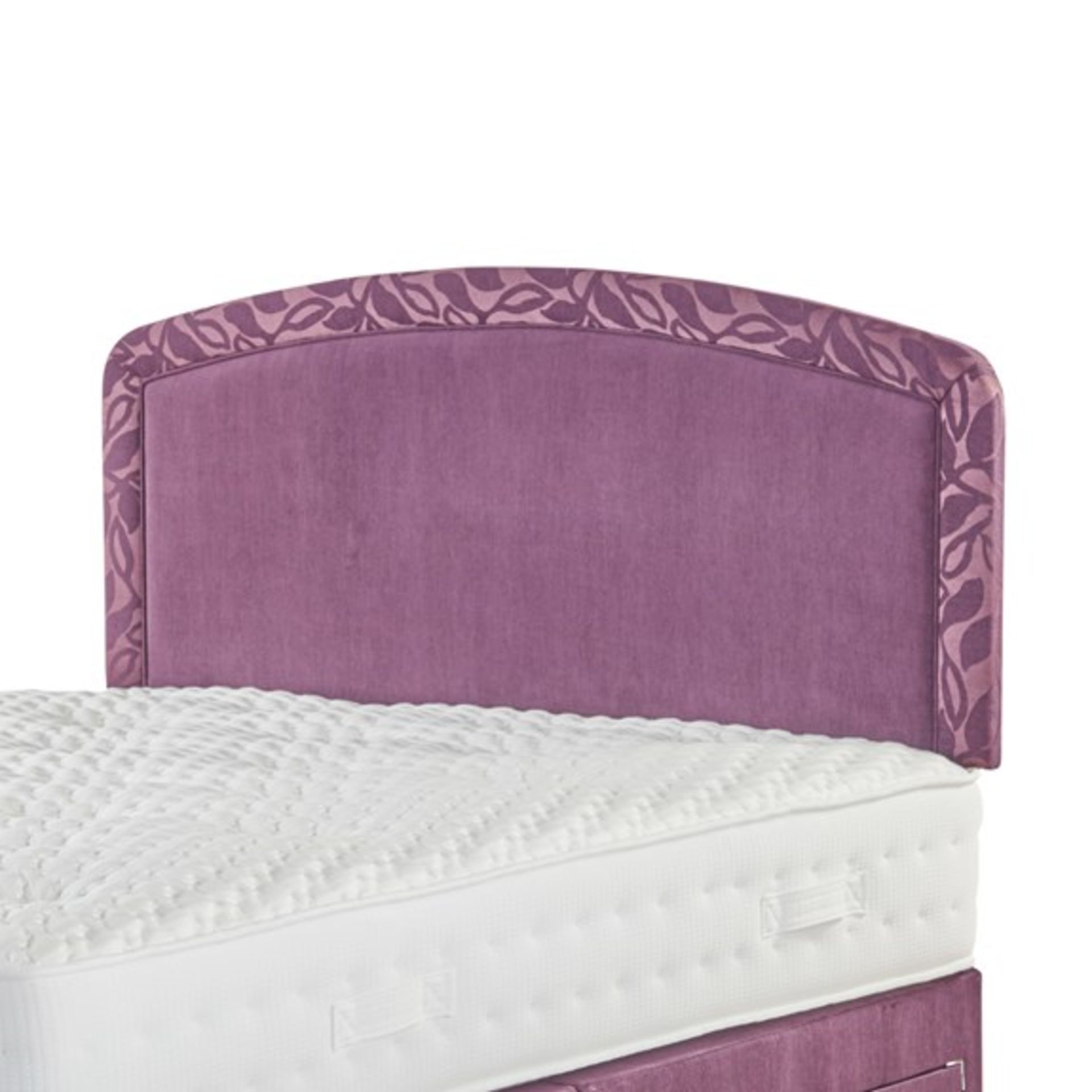 1 x Carpetright Luciana Plain 3ft Headboard Aubergine Single RRP ??169.00 SKU LUC-HEAD-3FT-AUB TOTAL