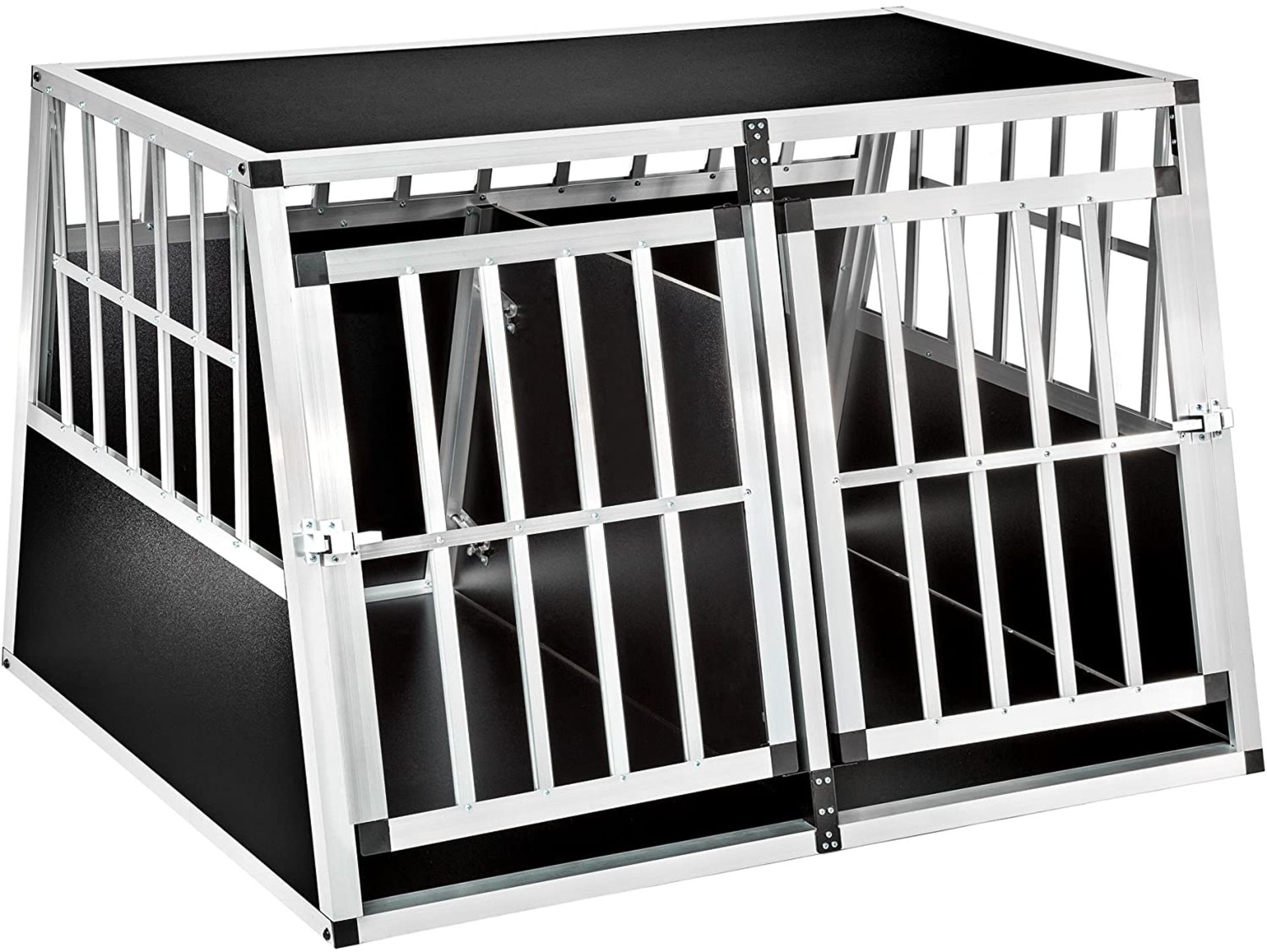 Tectake - Double Dog Crate Bobby - Boxed. RRP œ179.00 - Image 2 of 2