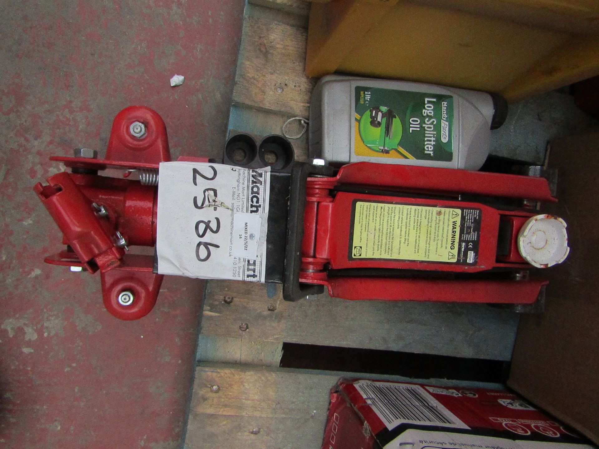 1x CL JACK CTJ2250LP 2. 2586 This lot is a Machine Mart product which is raw and completely