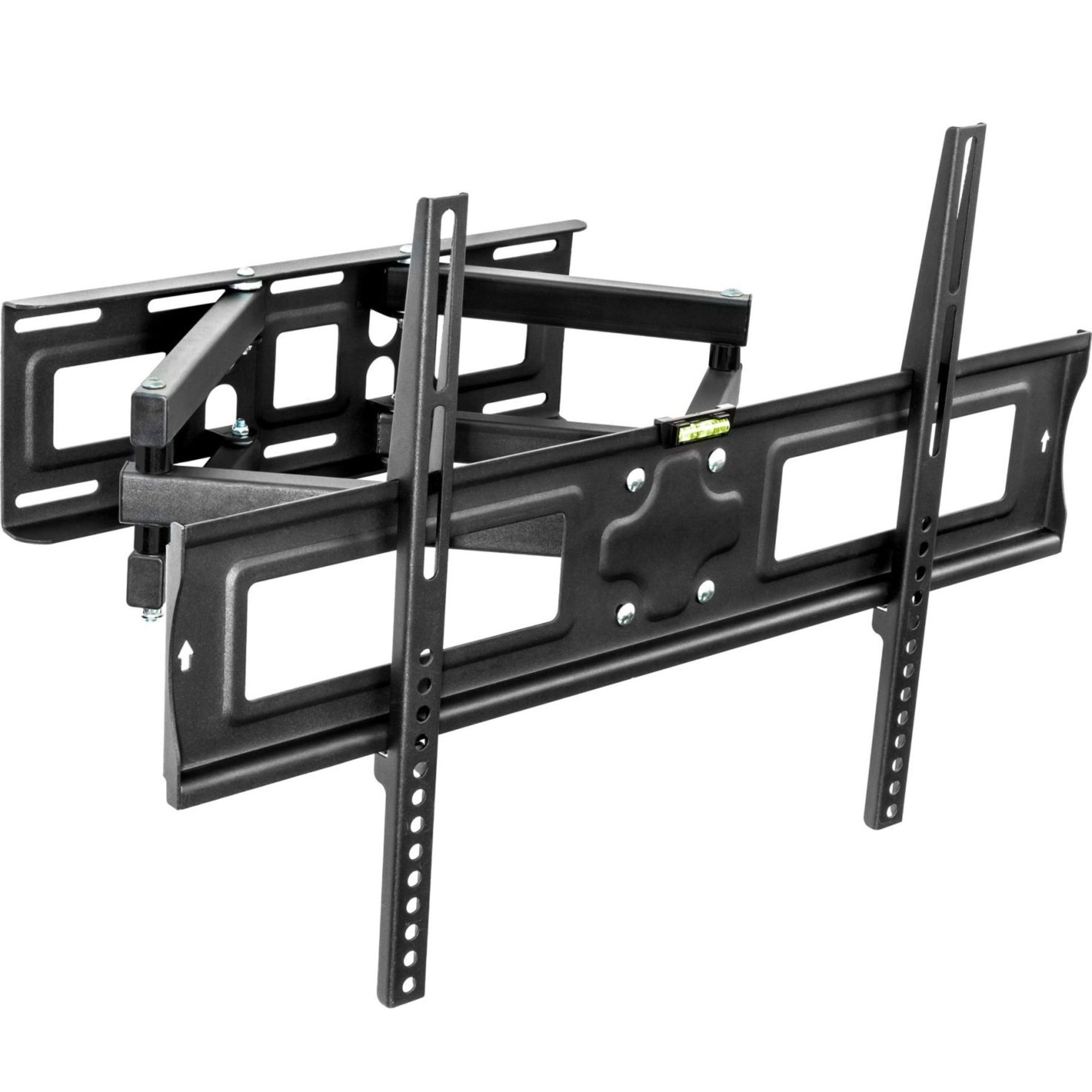 Tectake - Tv Wall Mount For 32-65? (81-165 Cm) Can Be Tilted And Swivelled Black - Boxed. RRP œ38. - Image 2 of 2