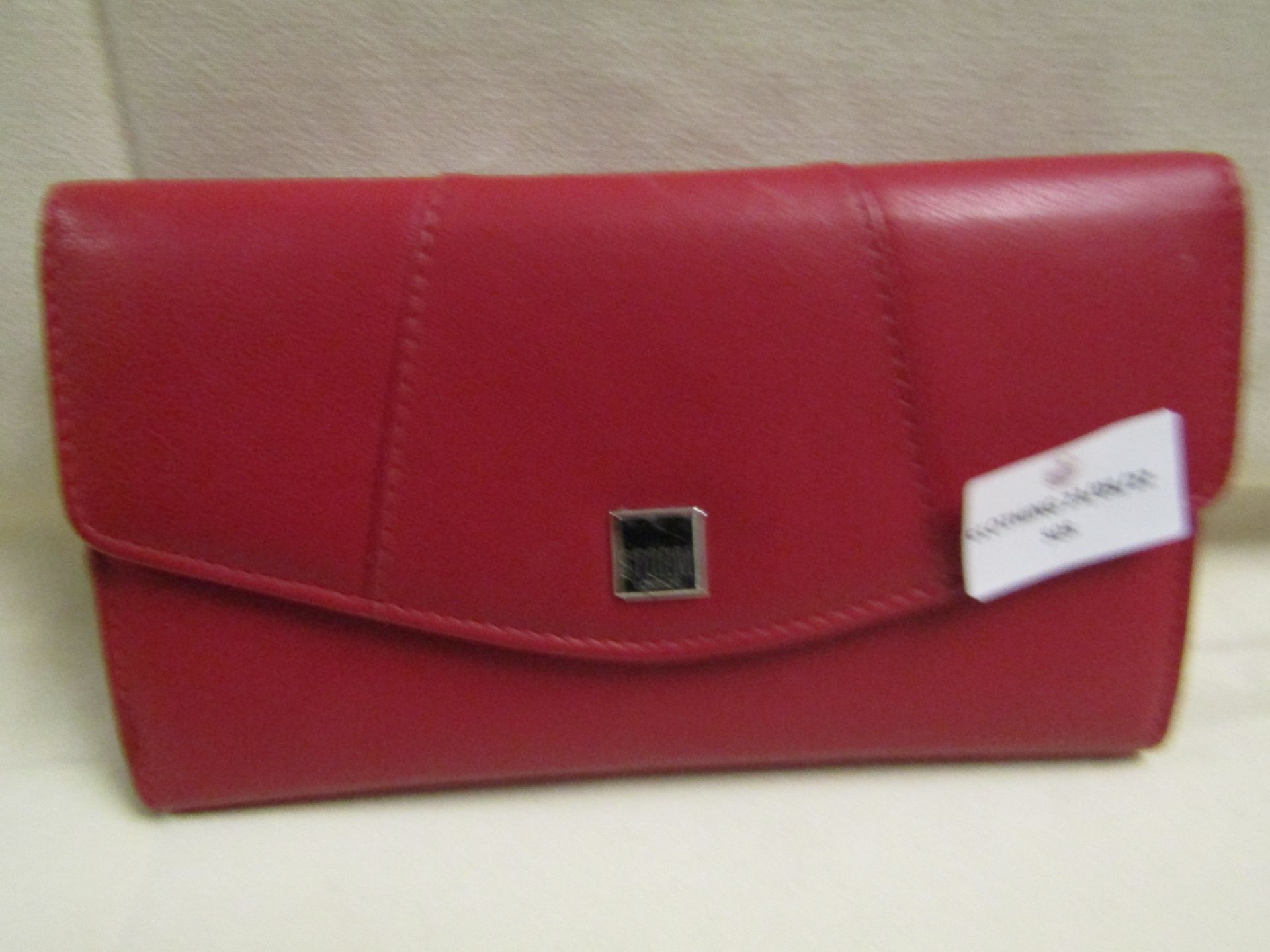 Storm Red Leather Purse Unused No Tags