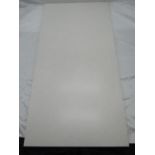 A pallet of 10x packs of 5 Johnsons Tiles 600x300mm Clovelly White wall and floor tiles, new, ref