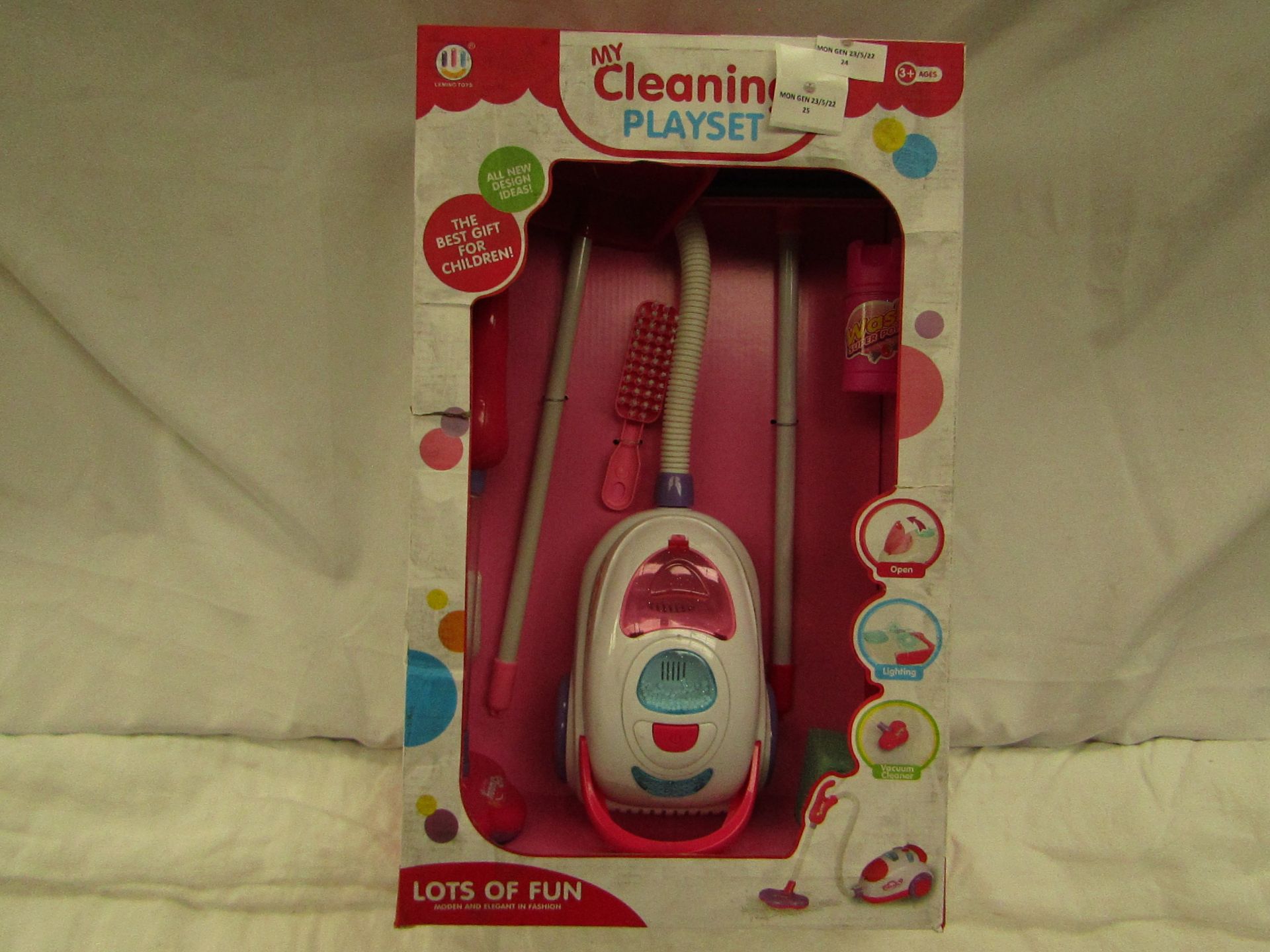 Glamour Sales - Children's Cleaning Playset - Unchecked & Boxed.