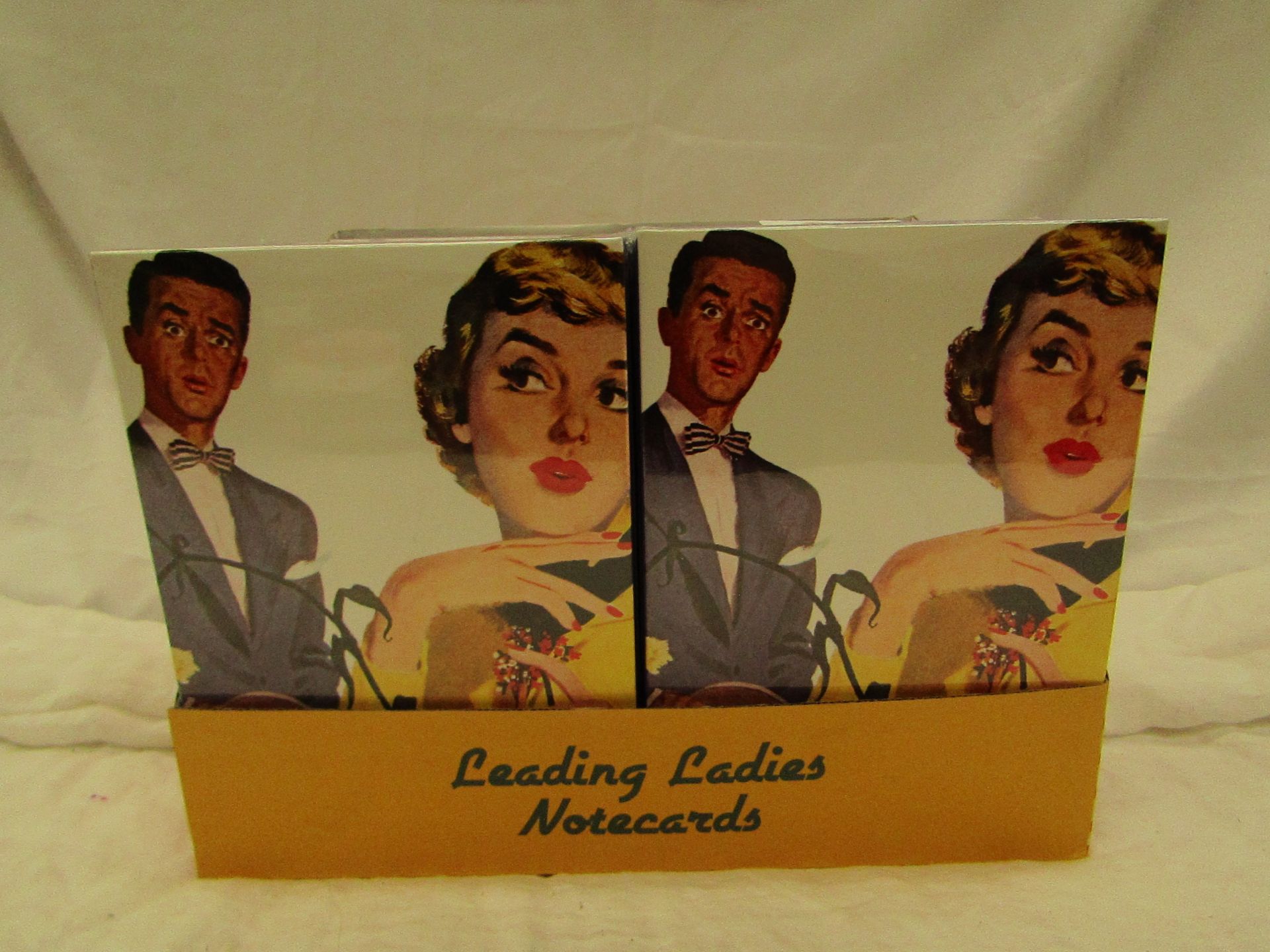 20x Leading Ladies Blank NoteCards ( 8 Cards Per Box ) - Unused & Boxed.