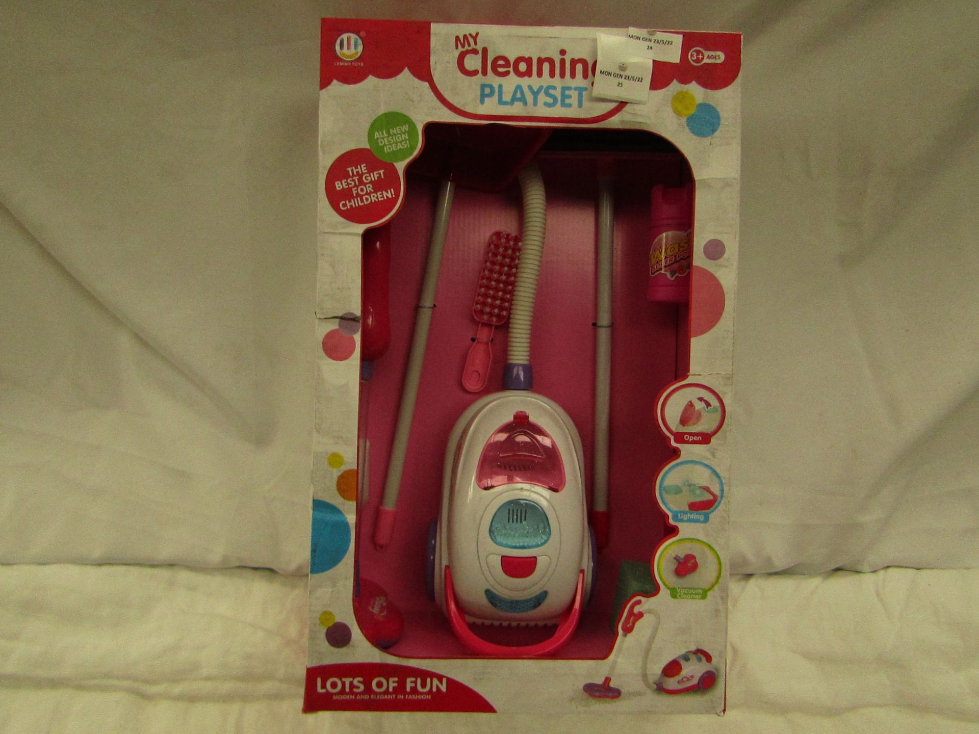 Glamour Sales - Children's Cleaning Playset - Unchecked & Boxed.
