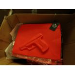 10x Queendom - Ladies Gun Style Purse / Handbag (Fluo Orange ) - Unused & Packaged.
