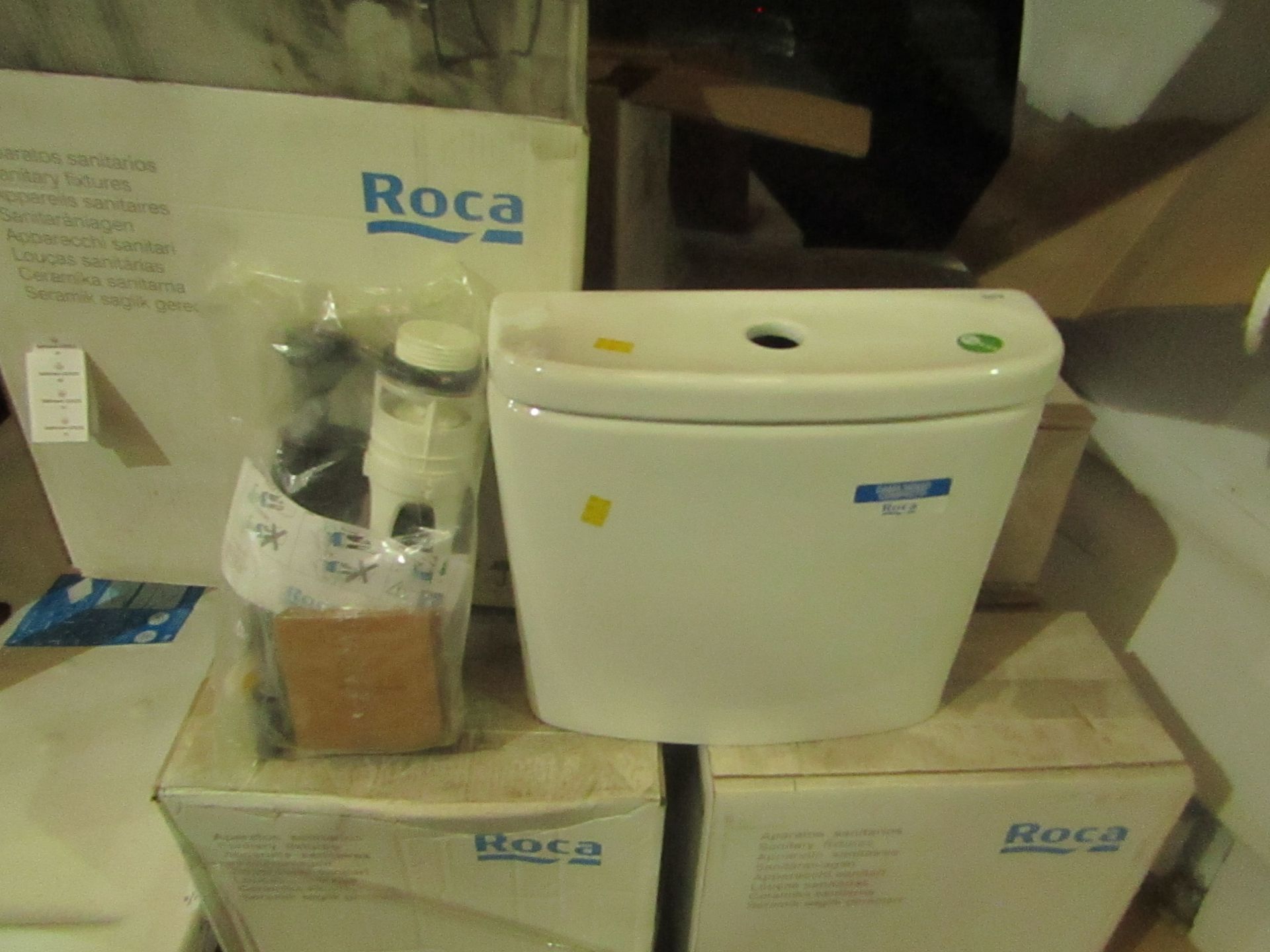 Roca Dama Senso cistern, new and boxed.