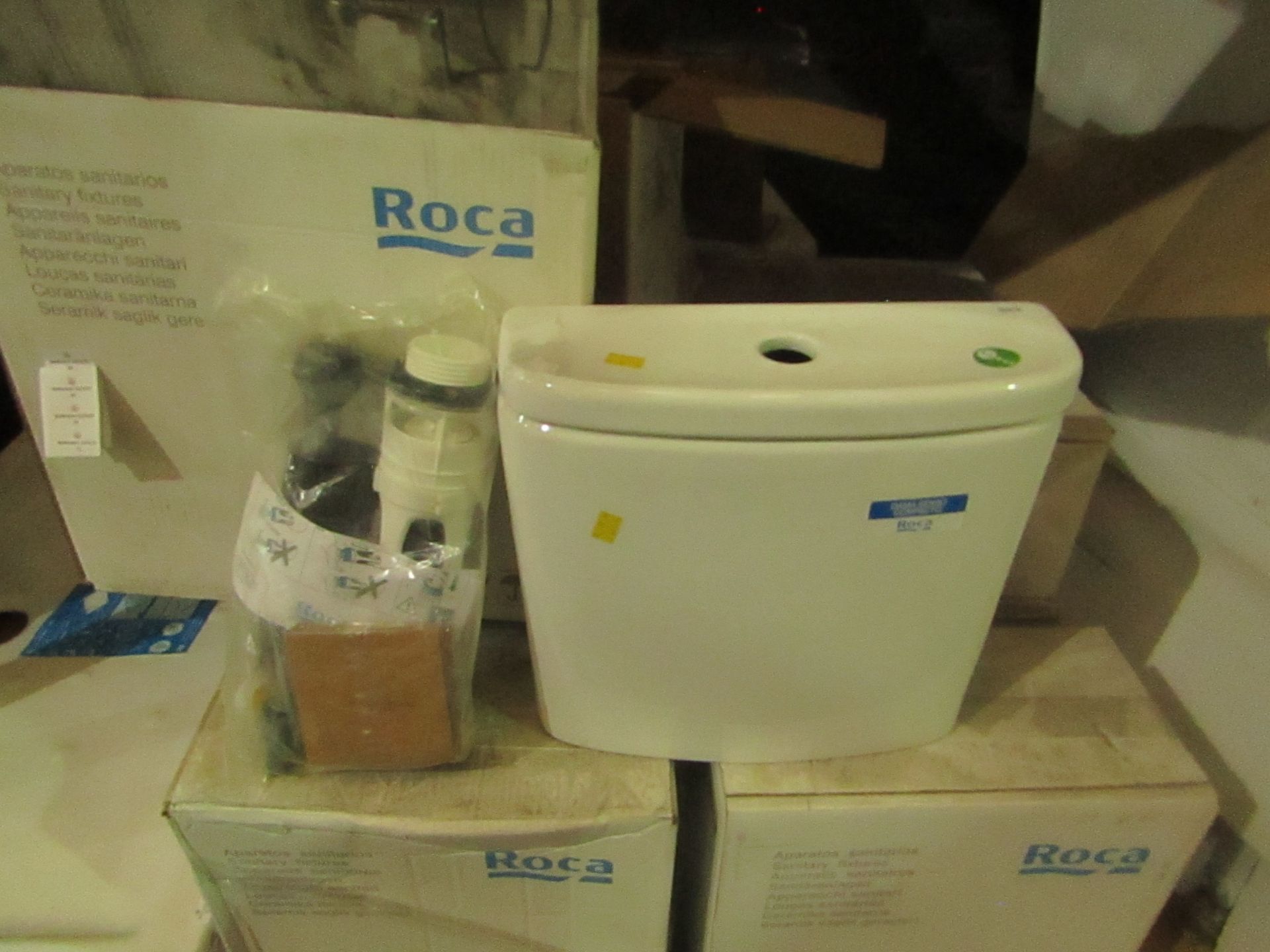 Roca Dama Senso cistern, new and boxed.