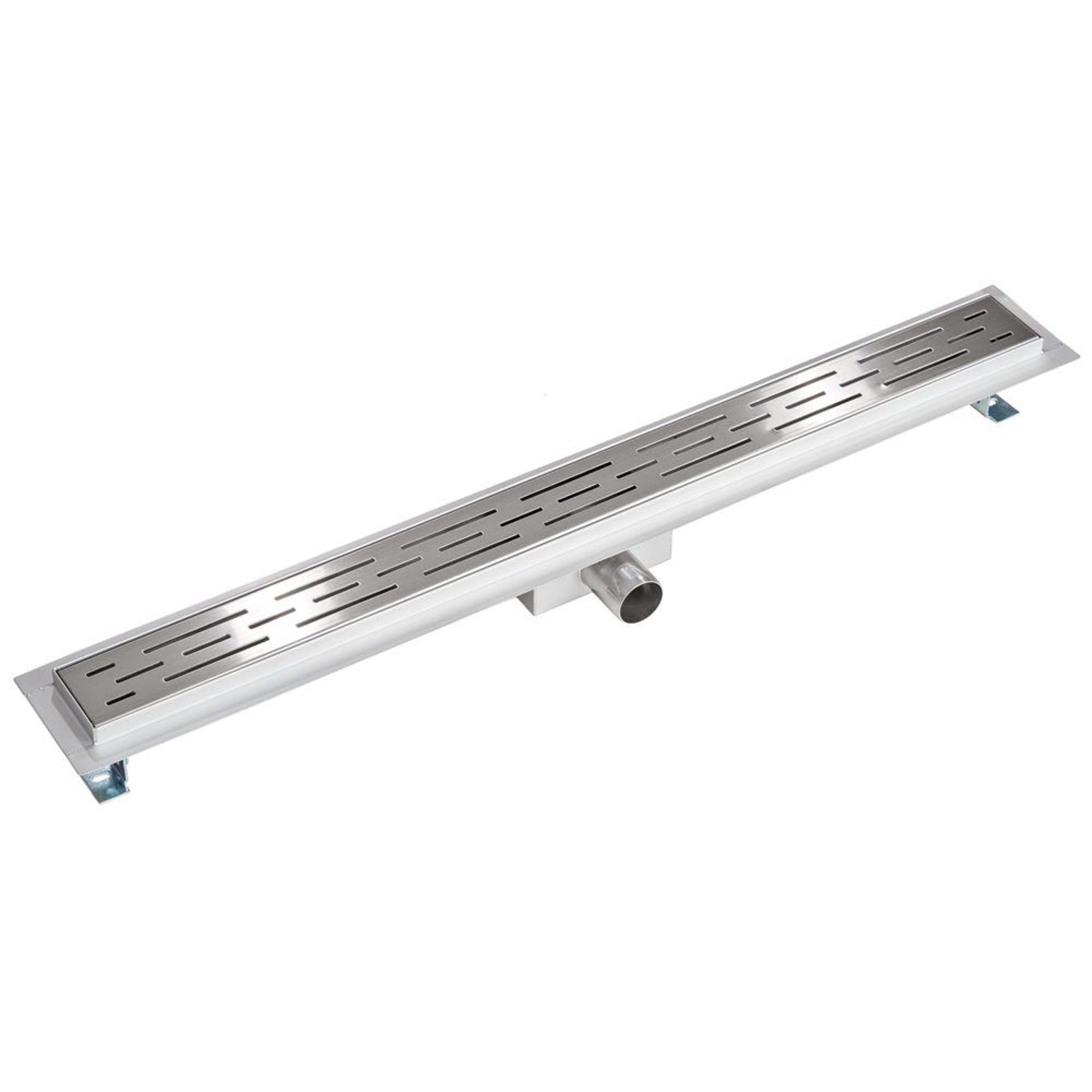 Tectake - Channel drain made of stainless steel - low 70cm - Boxed. RRP £50.99 - Image 2 of 2