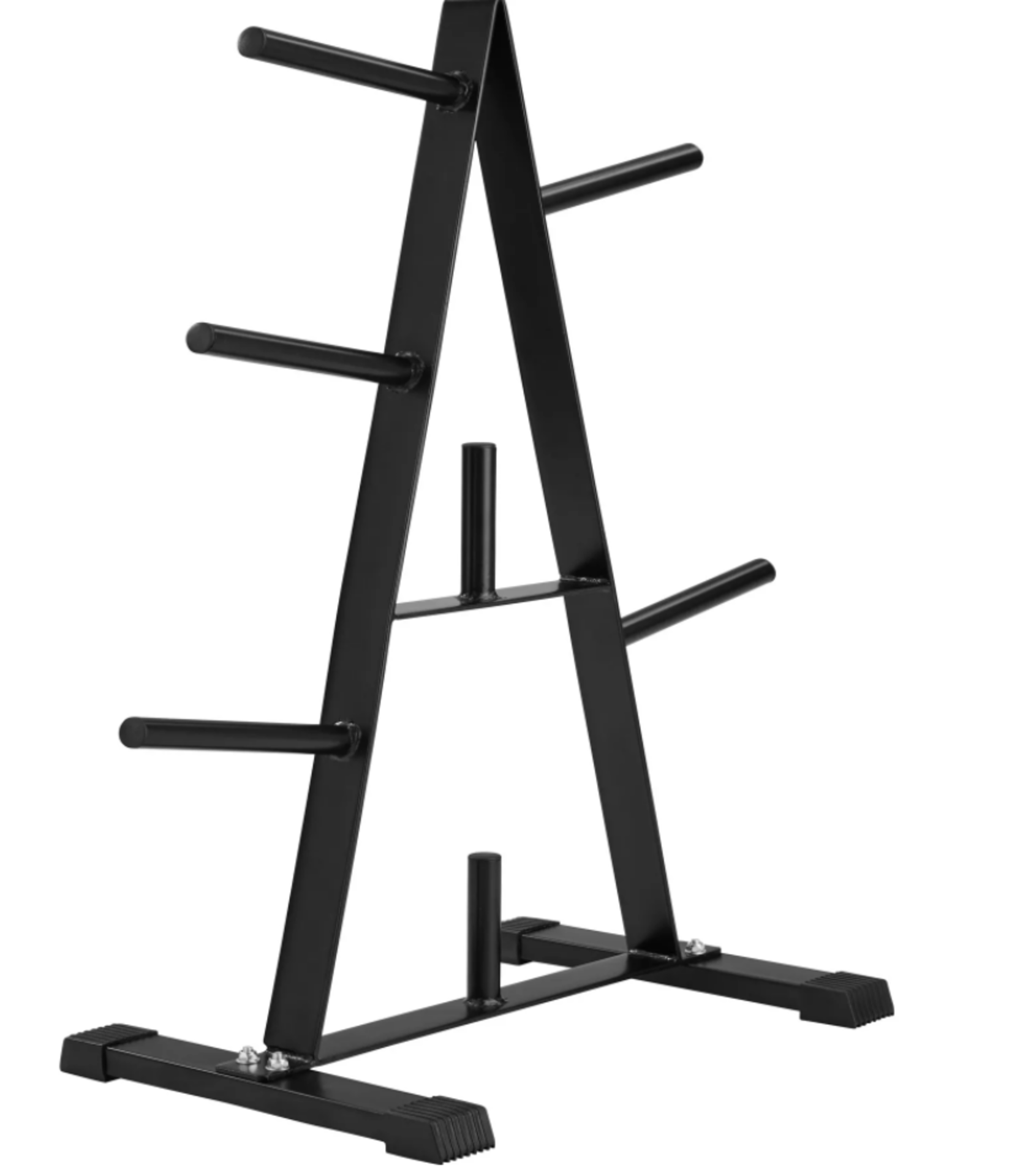 Tectake Rack For Weight Plates Black RRP œ79.99