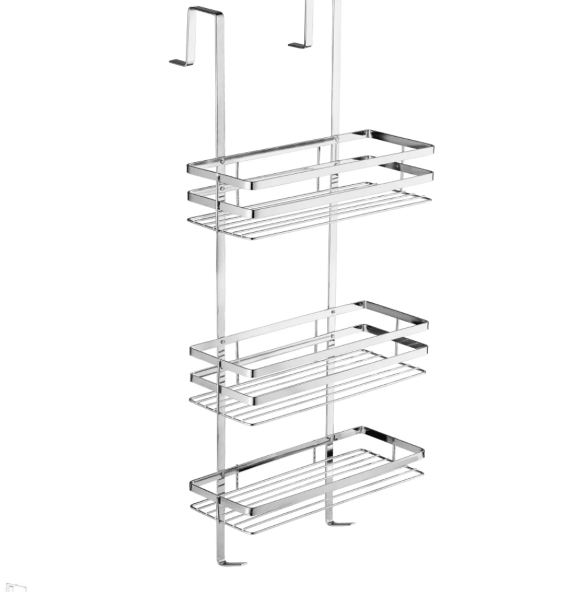 Tectake Shower Caddy Stainless Steel Silver RRP œ66.99,