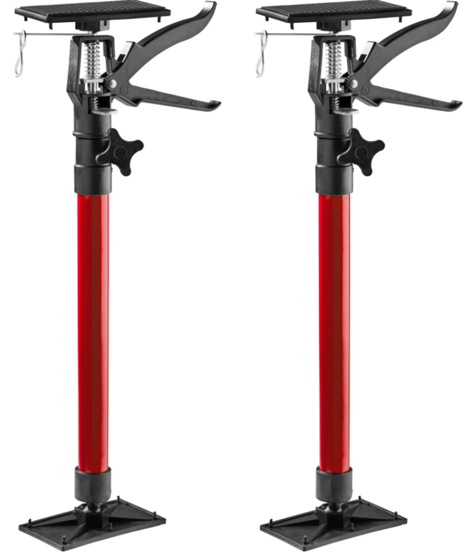 Tectake 2 Door Frame Struts Red RRP œ37.99