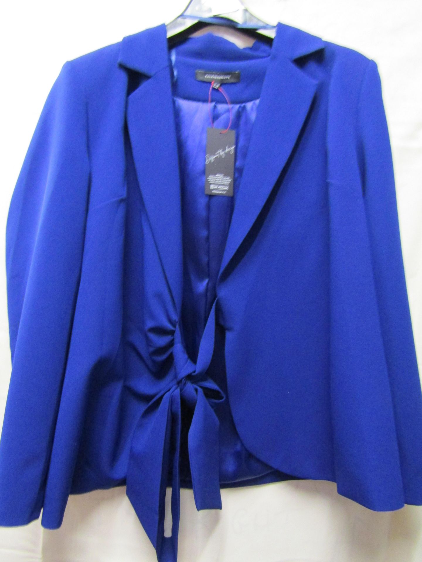 Kaleidoscope Blue Jacket Ladies Size 16 New With Tags