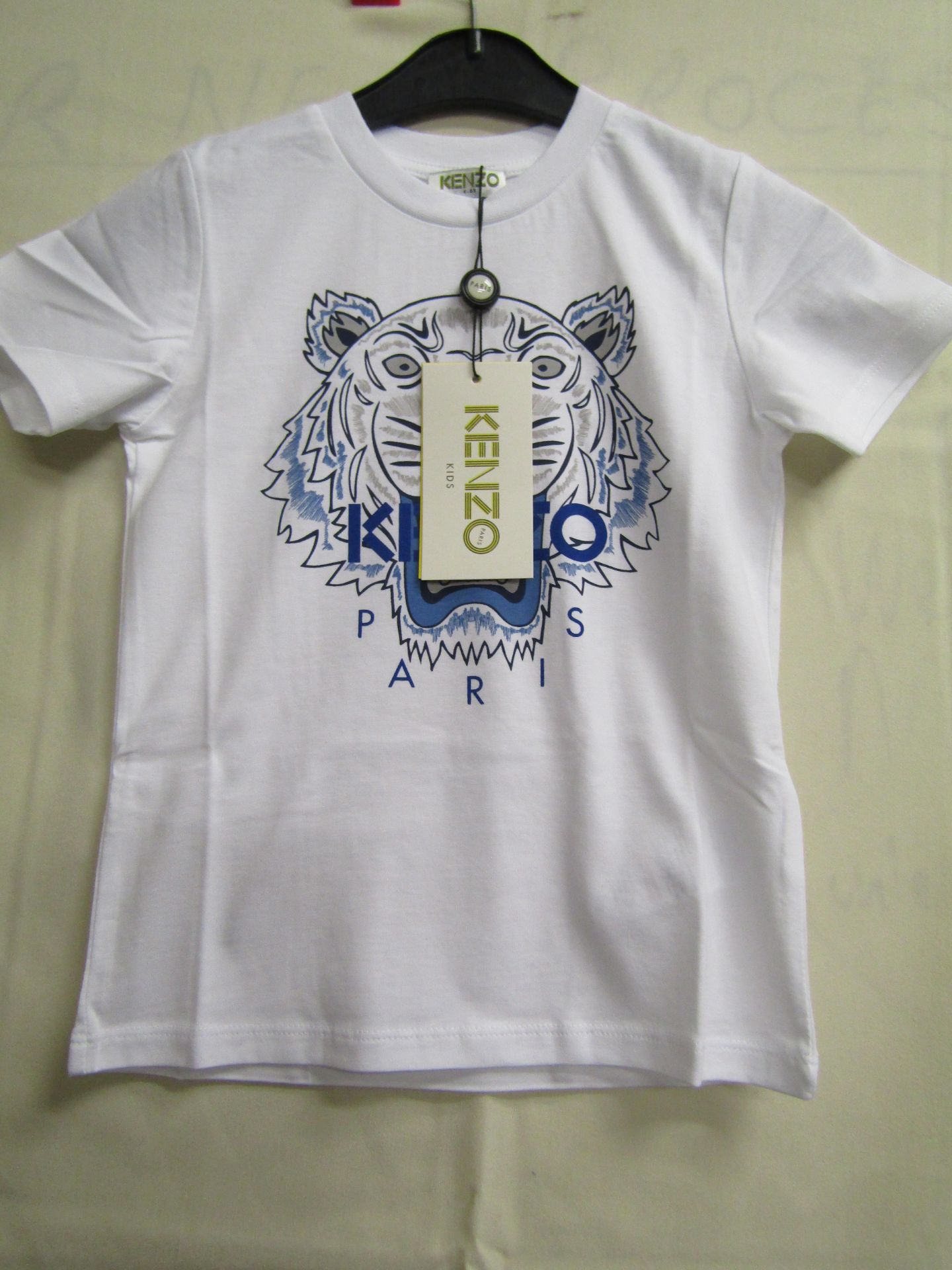 Kenzo Kids White T-Shirt, New with Tag, Age 5