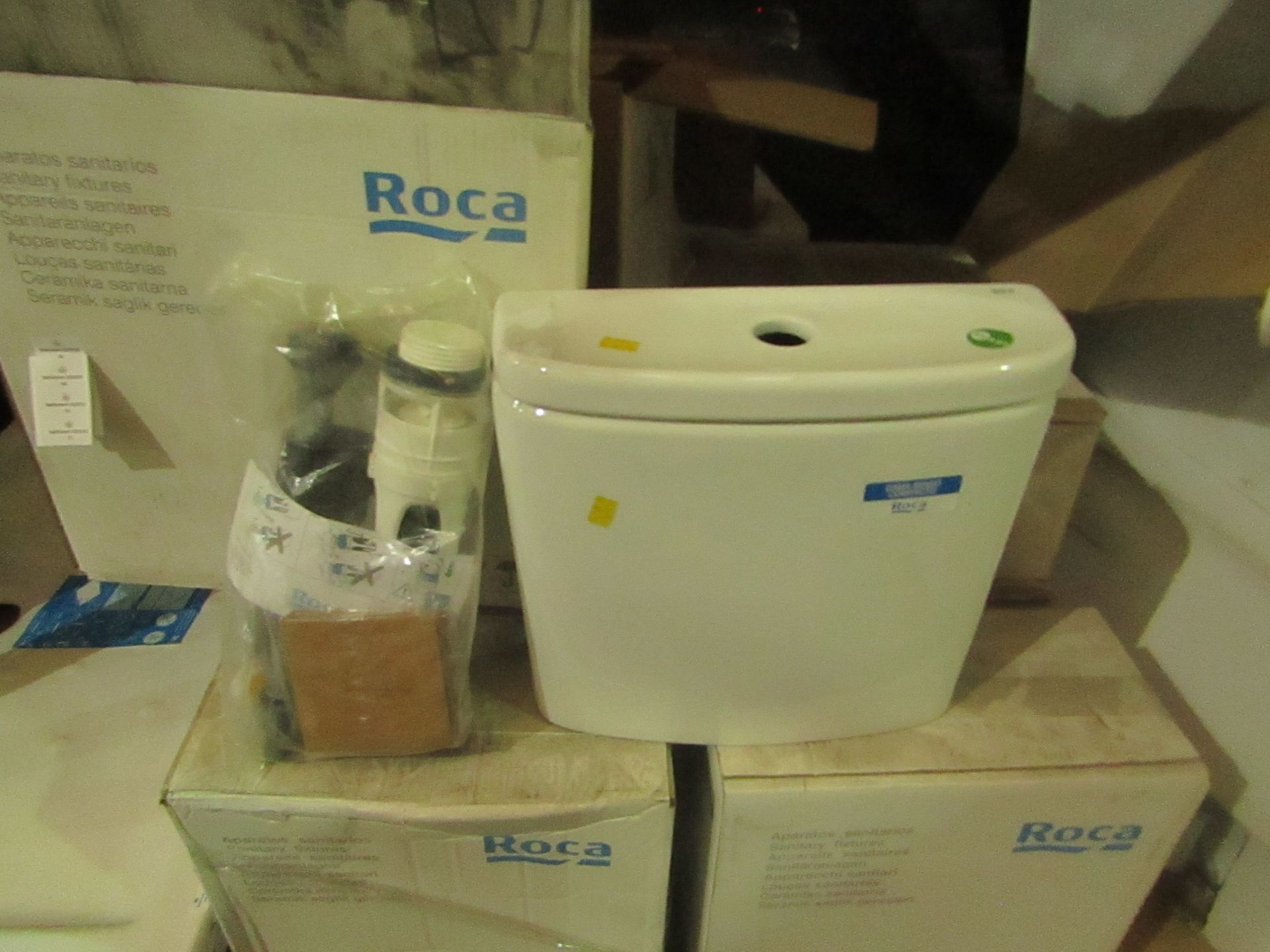 Roca Dama Senso cistern, new and boxed.