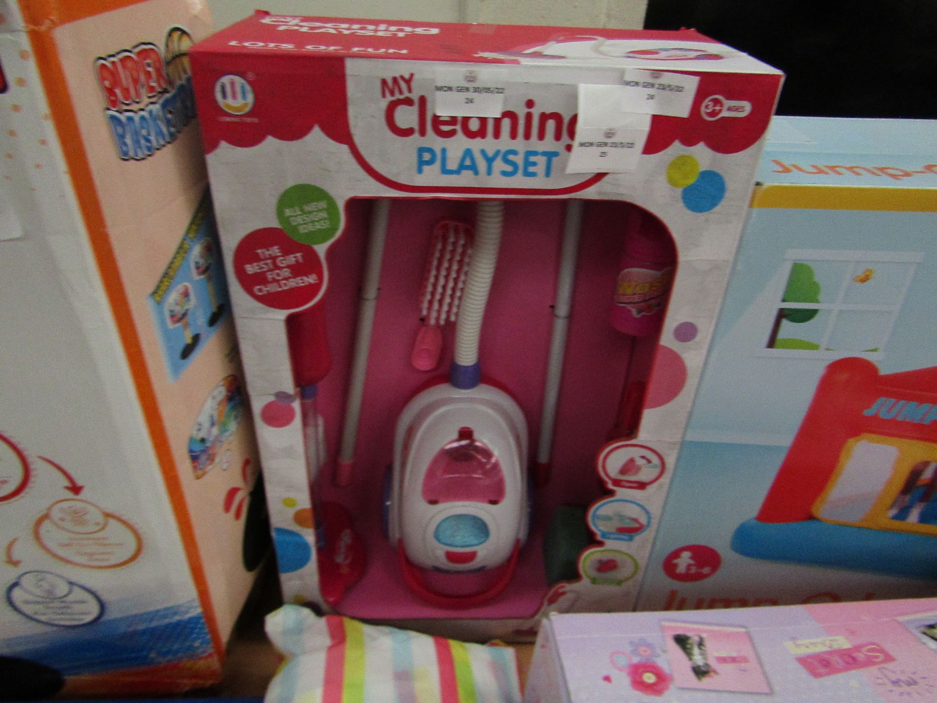 Glamour Sales - Children's Cleaning Playset - Unchecked & Boxed.