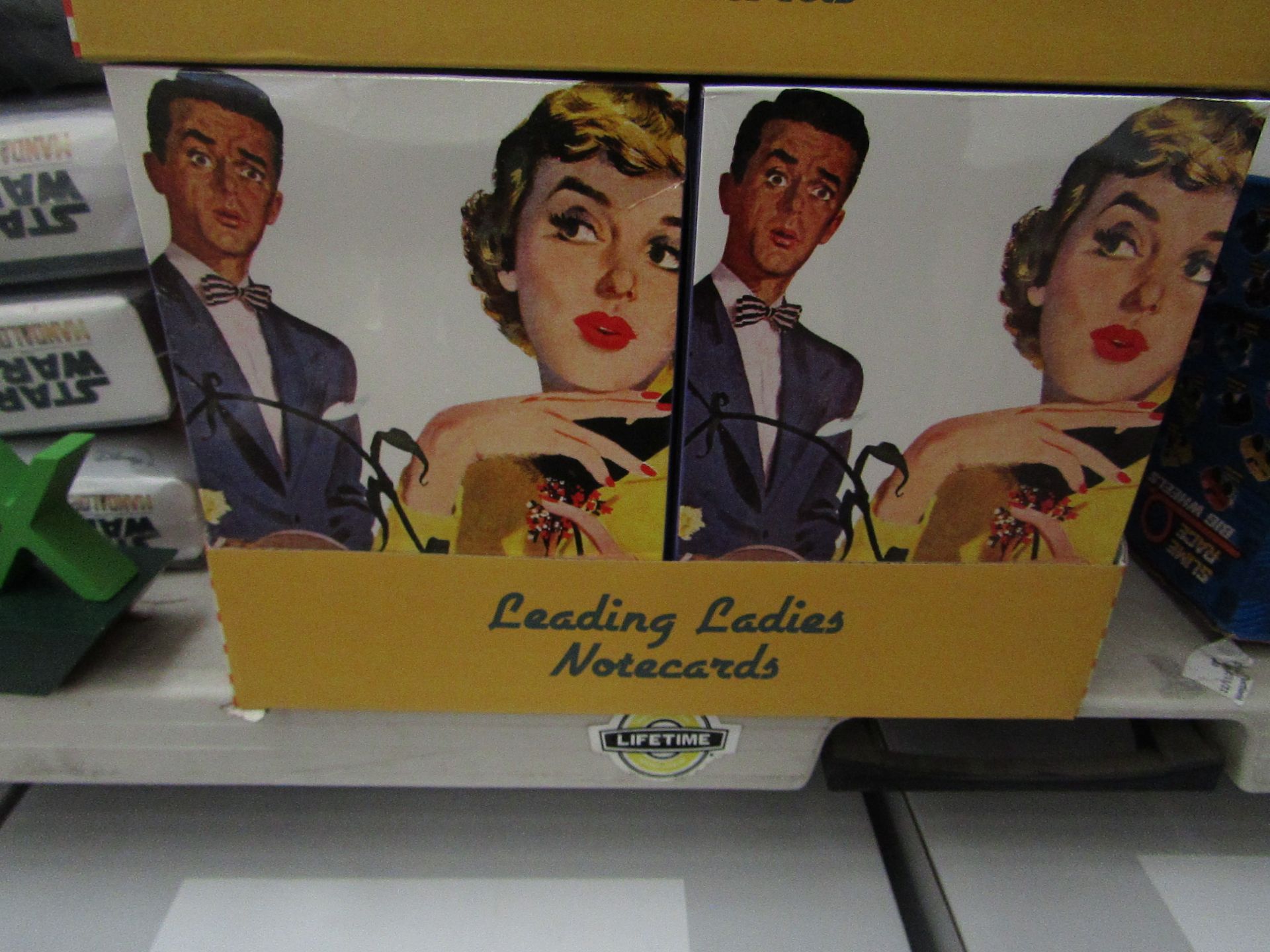40x Leading Ladies Blank NoteCards ( 8 Cards Per Box ) - Unused & Boxed.