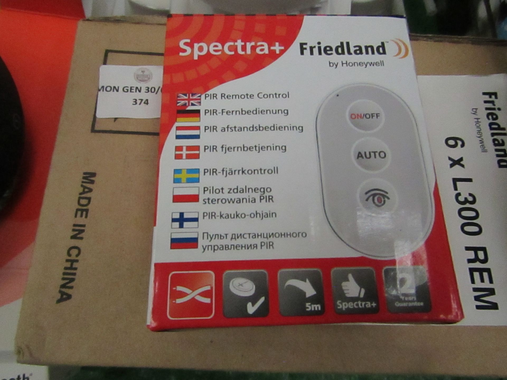 6x Friedland - Specta+ PIR Remote Controls - Unused & Boxed.
