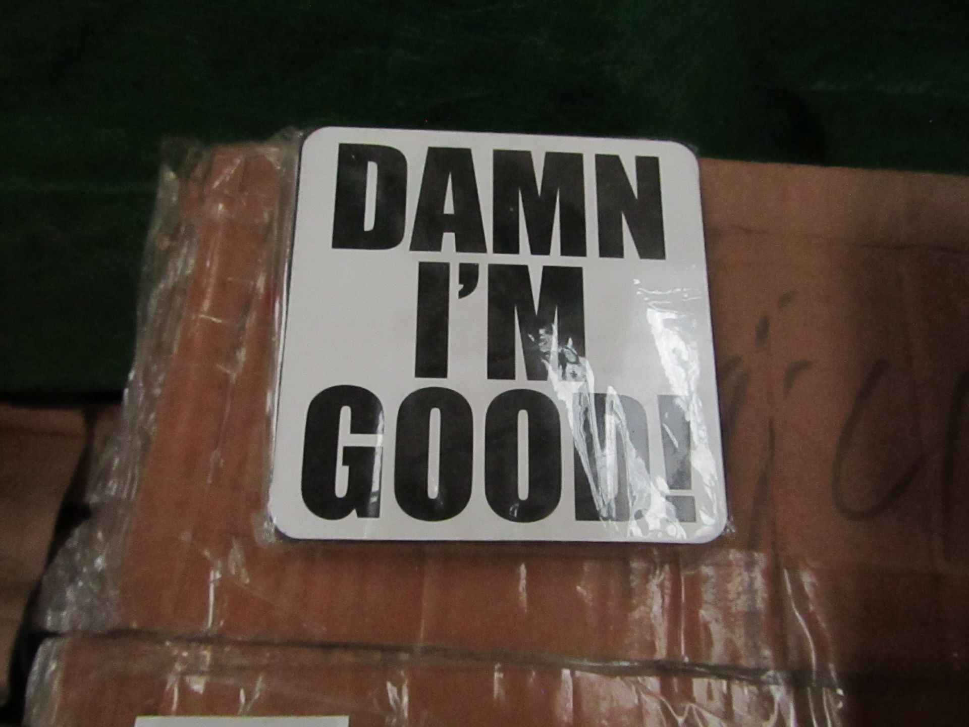 5x Spencer & Fleetwood - " DAWM I'M GOOD! " Branded Coaster Sets ( 6 Coasters Per Pack ) - New &